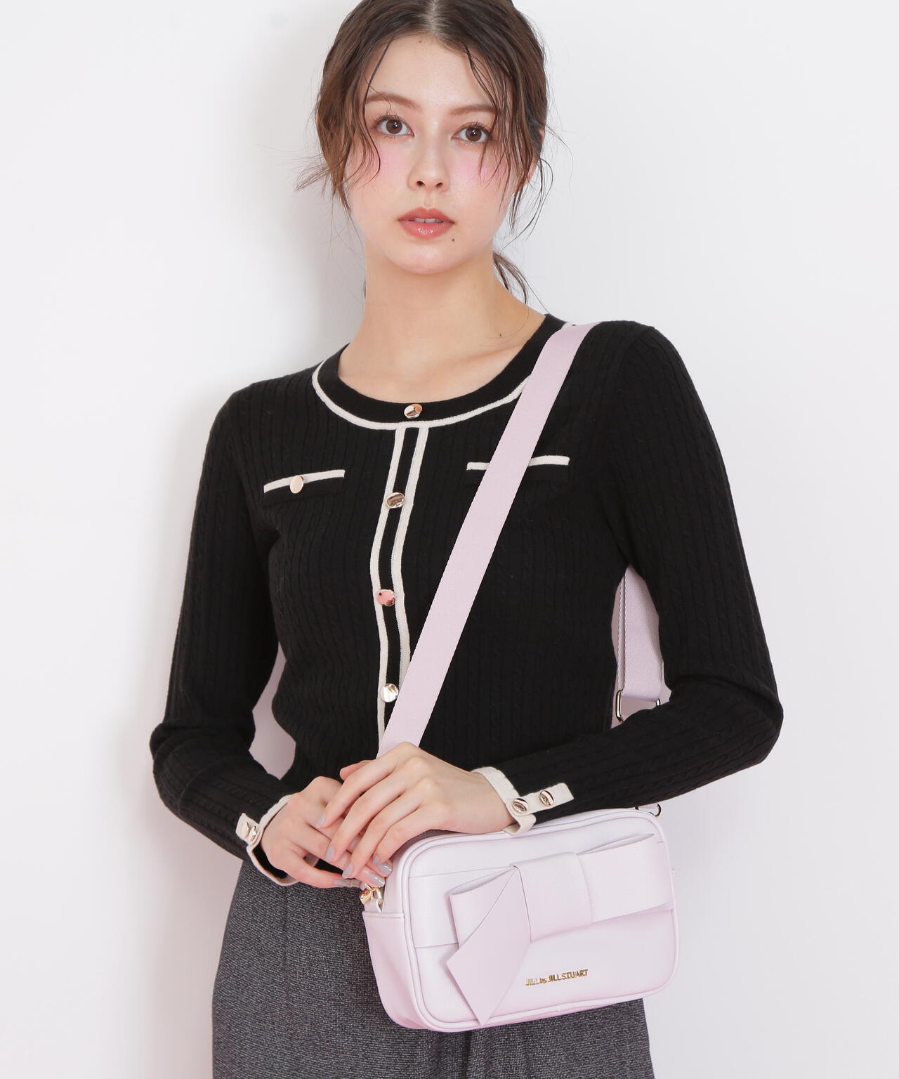 リボンシリーズ＞スクエアポシェット | JILL by JILL STUART（ジル