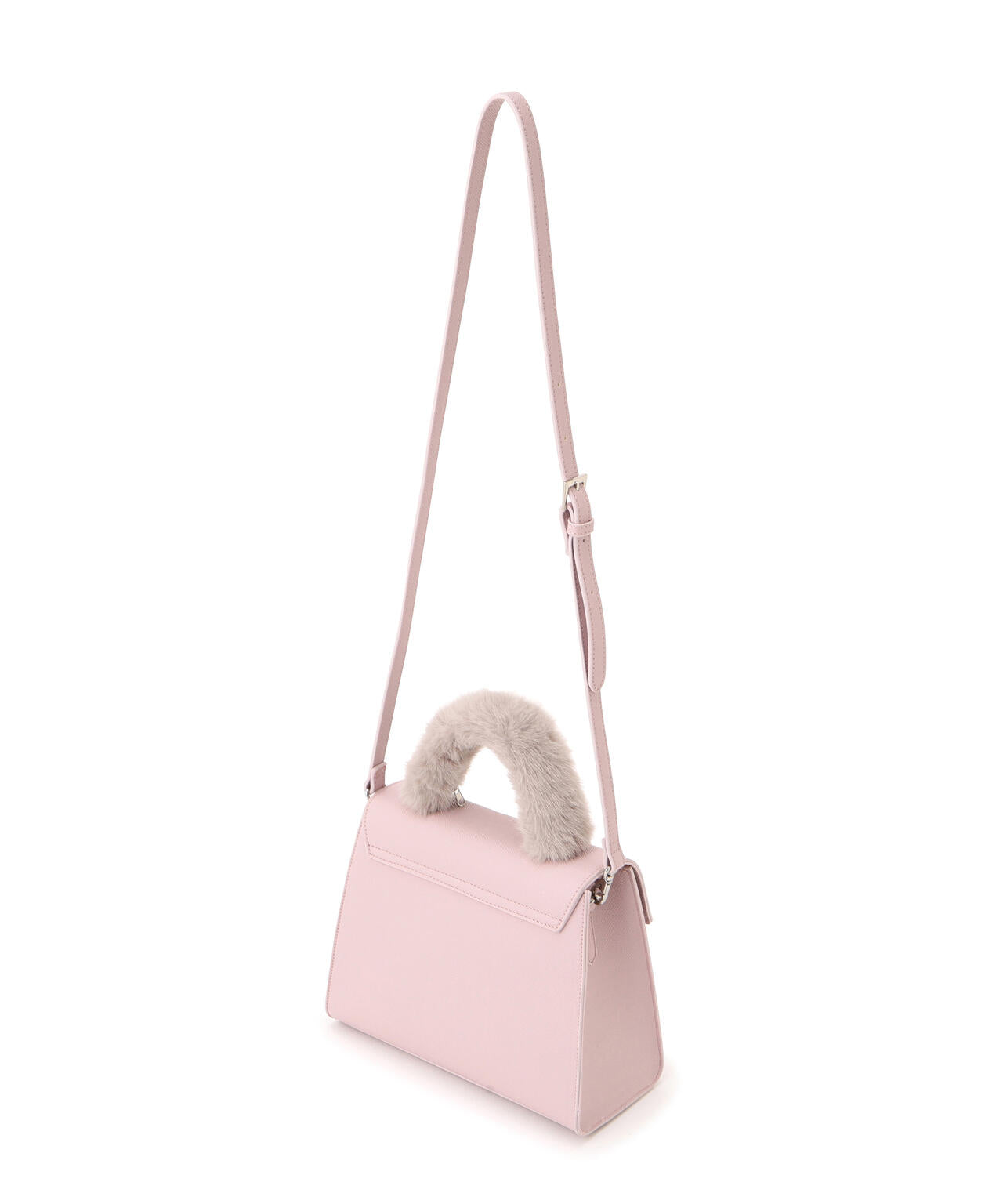 【匿名】JILLbyJILLSTUART ランダムビジューファーハンドルバッグ ランダムビジューファーハンドルバッグ | JILL by JILL STUART（ジル