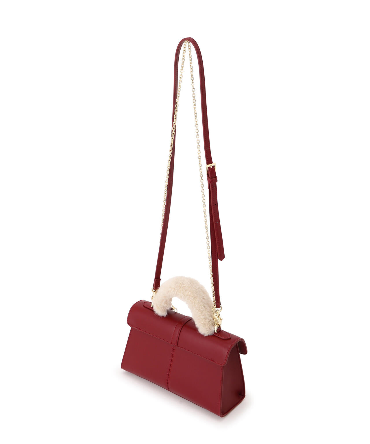 2wayハンドルフラップバッグ