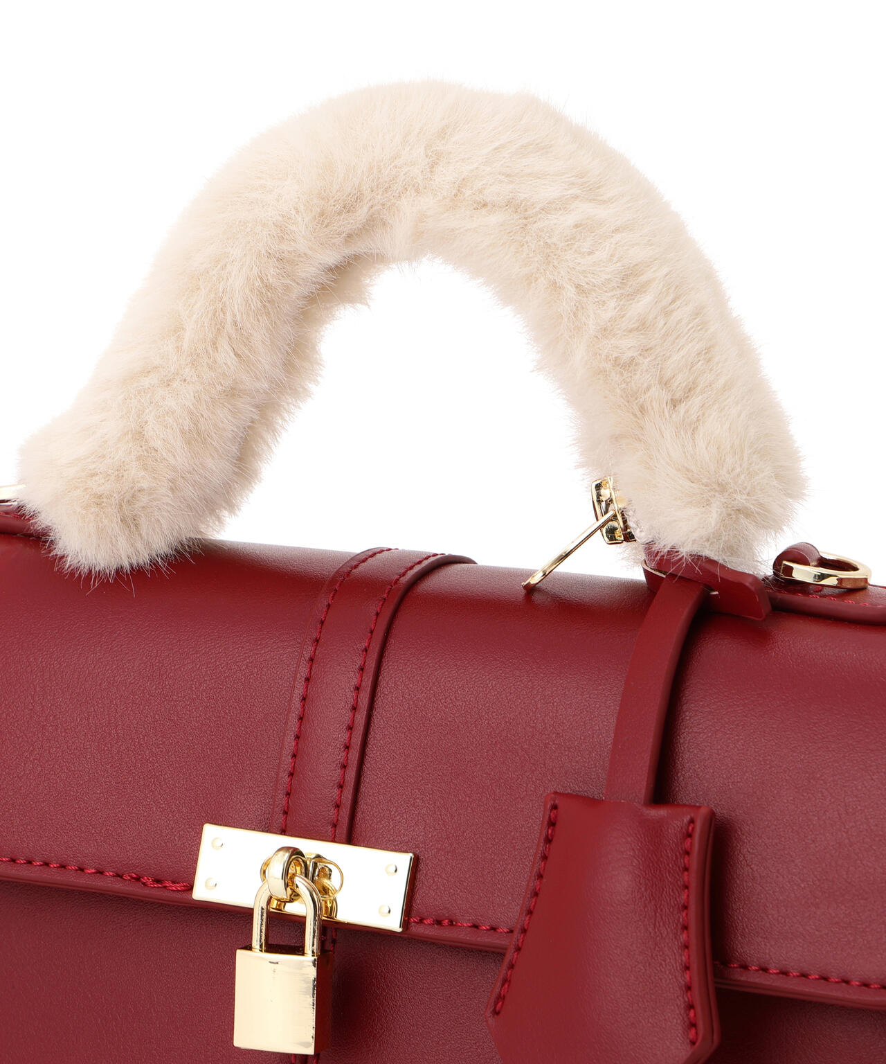 2wayハンドルフラップバッグ