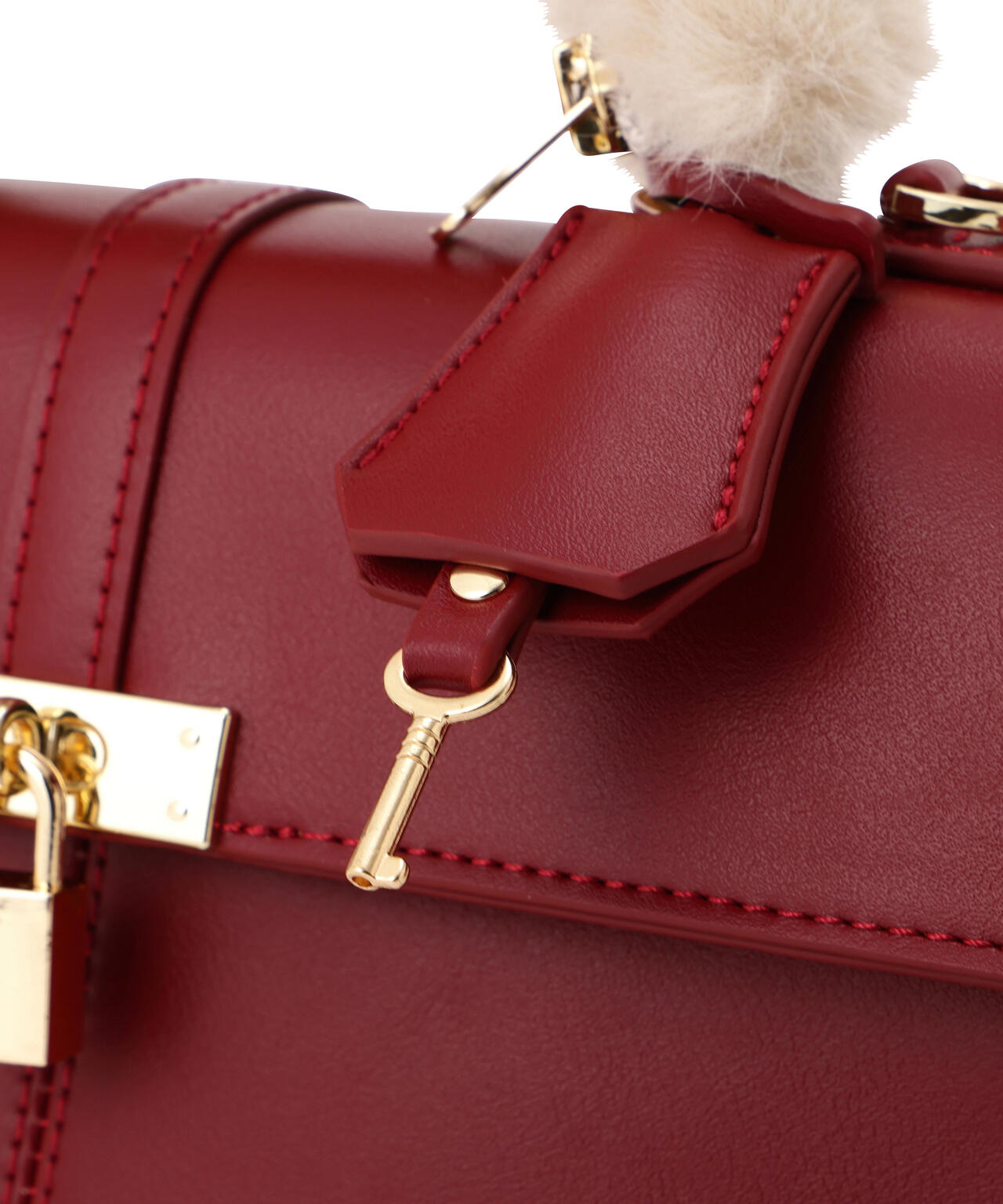 2wayハンドルフラップバッグ