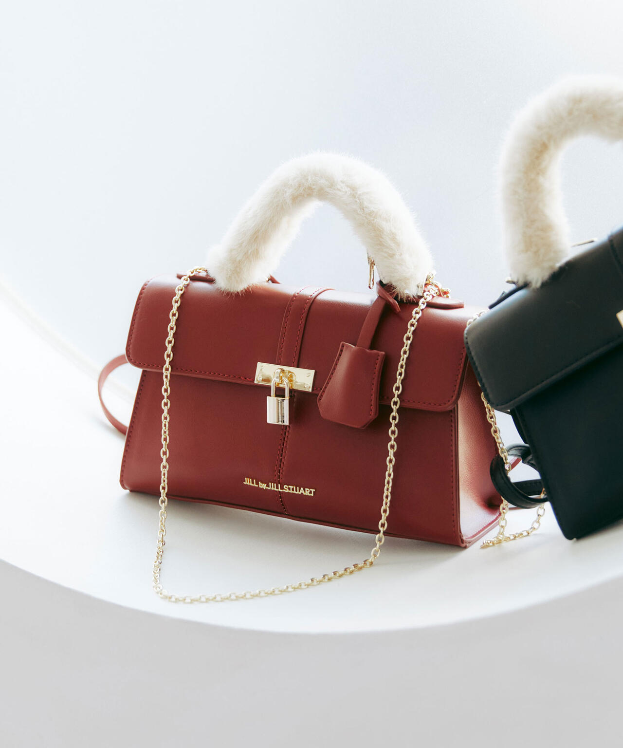 2wayハンドルフラップバッグ