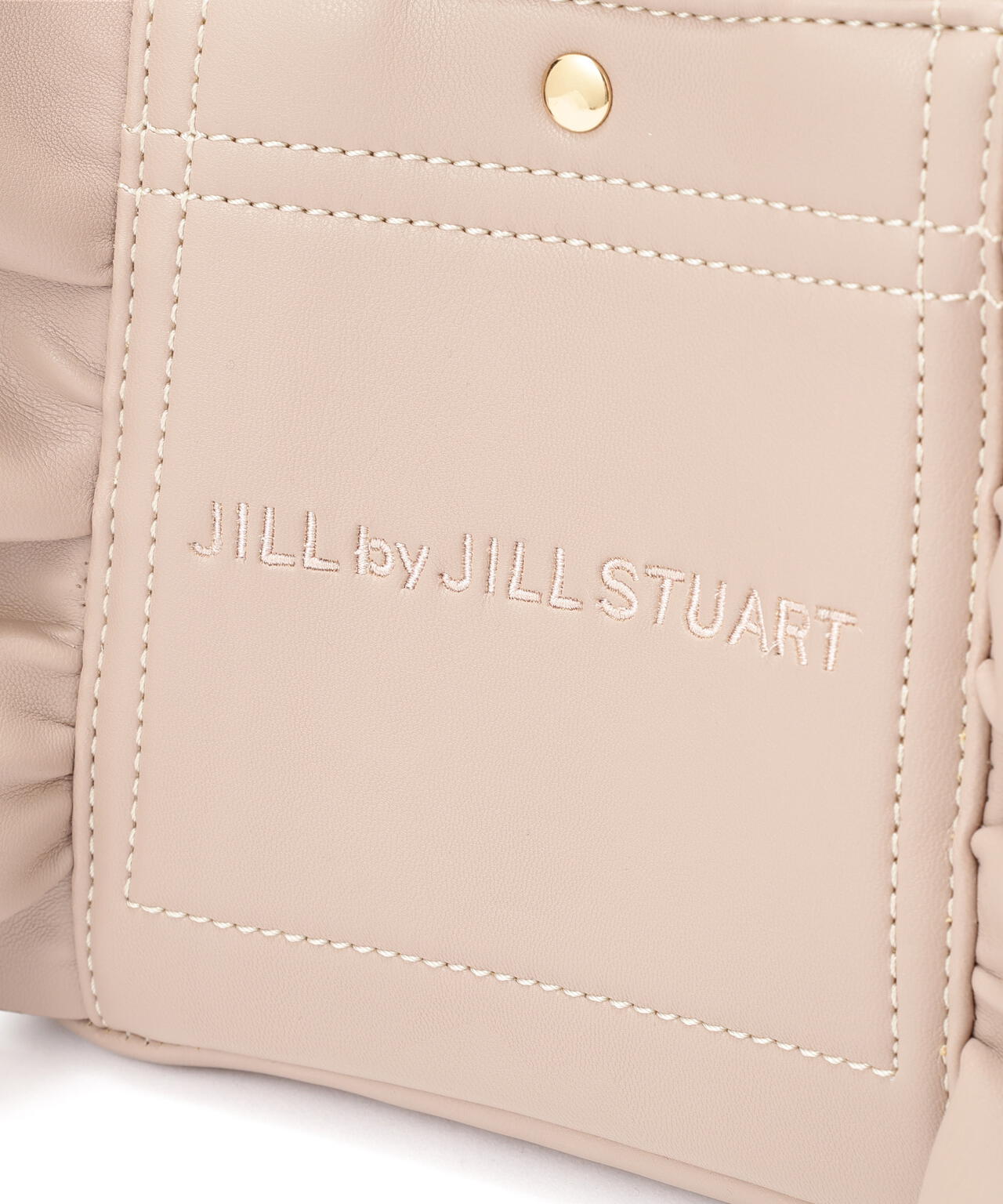 ＜フリルトートミニ＞フェイクレザー