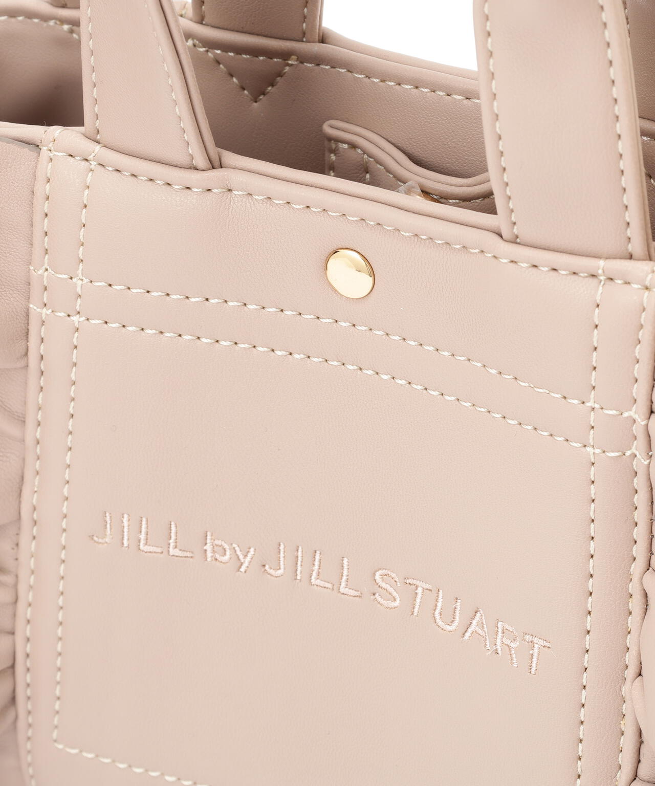 ＜フリルトートミニ＞フェイクレザー