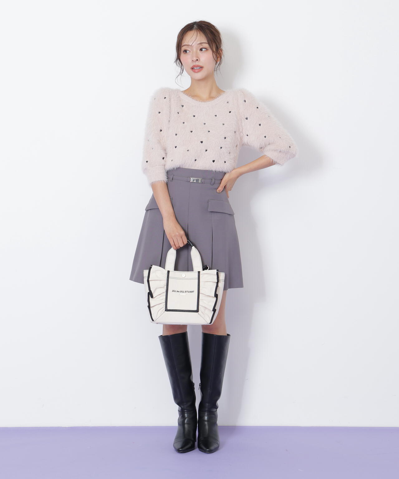 フレームフリルトート小