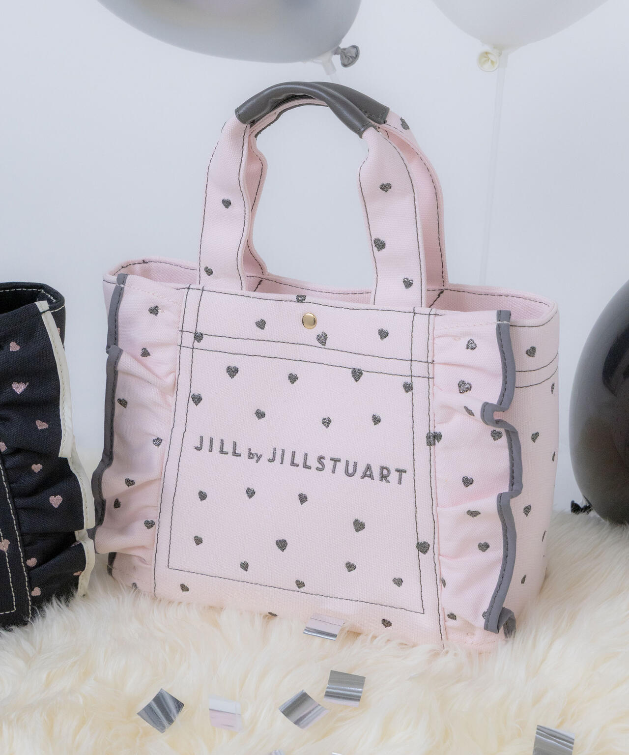 ハートフリルトート