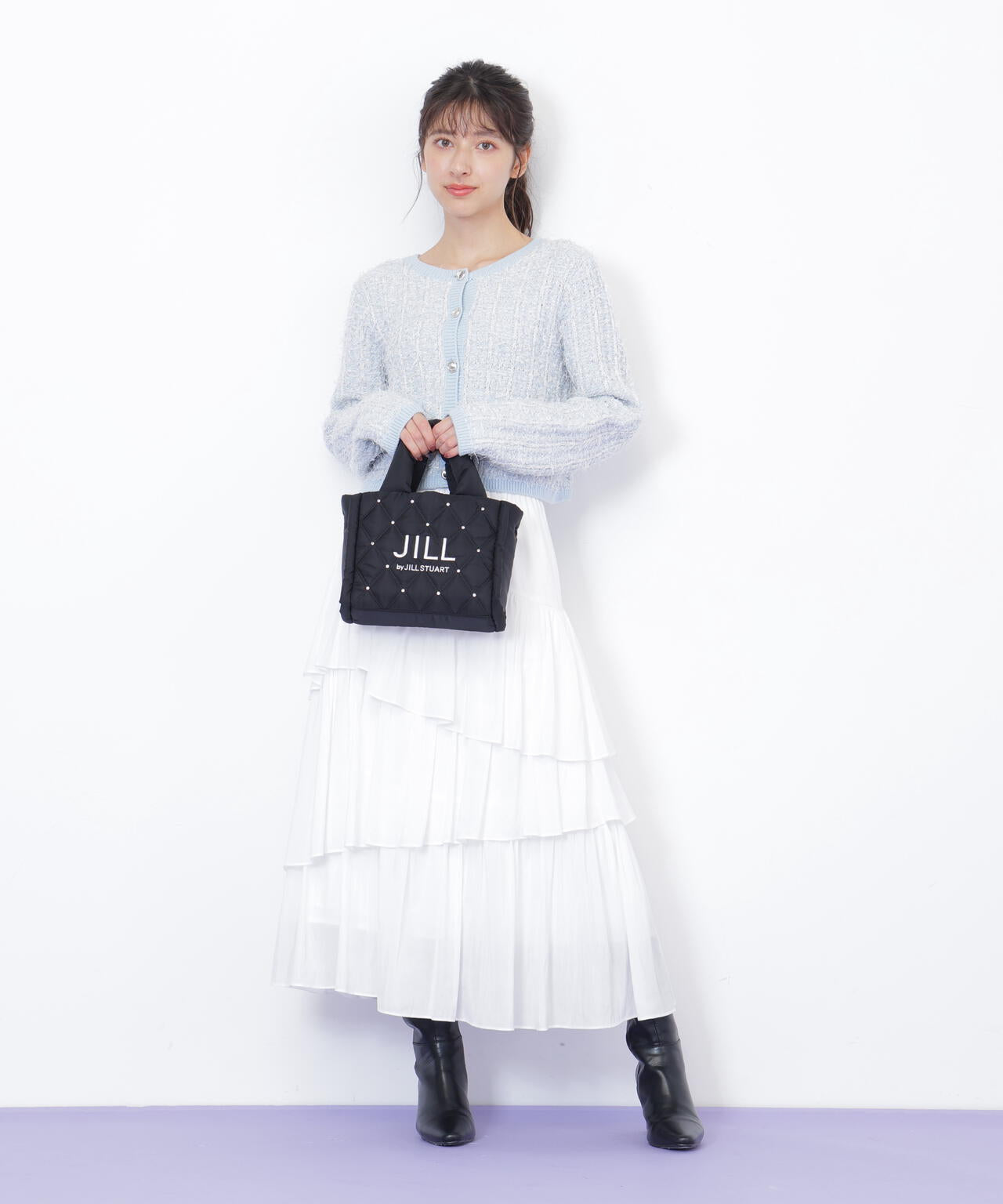 JILL BY JILLSTUART キルティングパフトートバッグ キルティングパフトートバッグ | JILL by JILL STUART（ジル バイ ジル