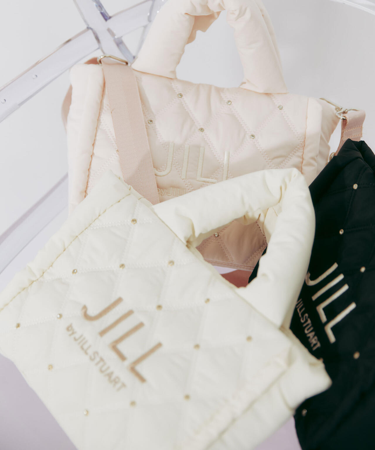 キルティングパフトートバッグ | JILL by JILL STUART（ジル バイ ジル