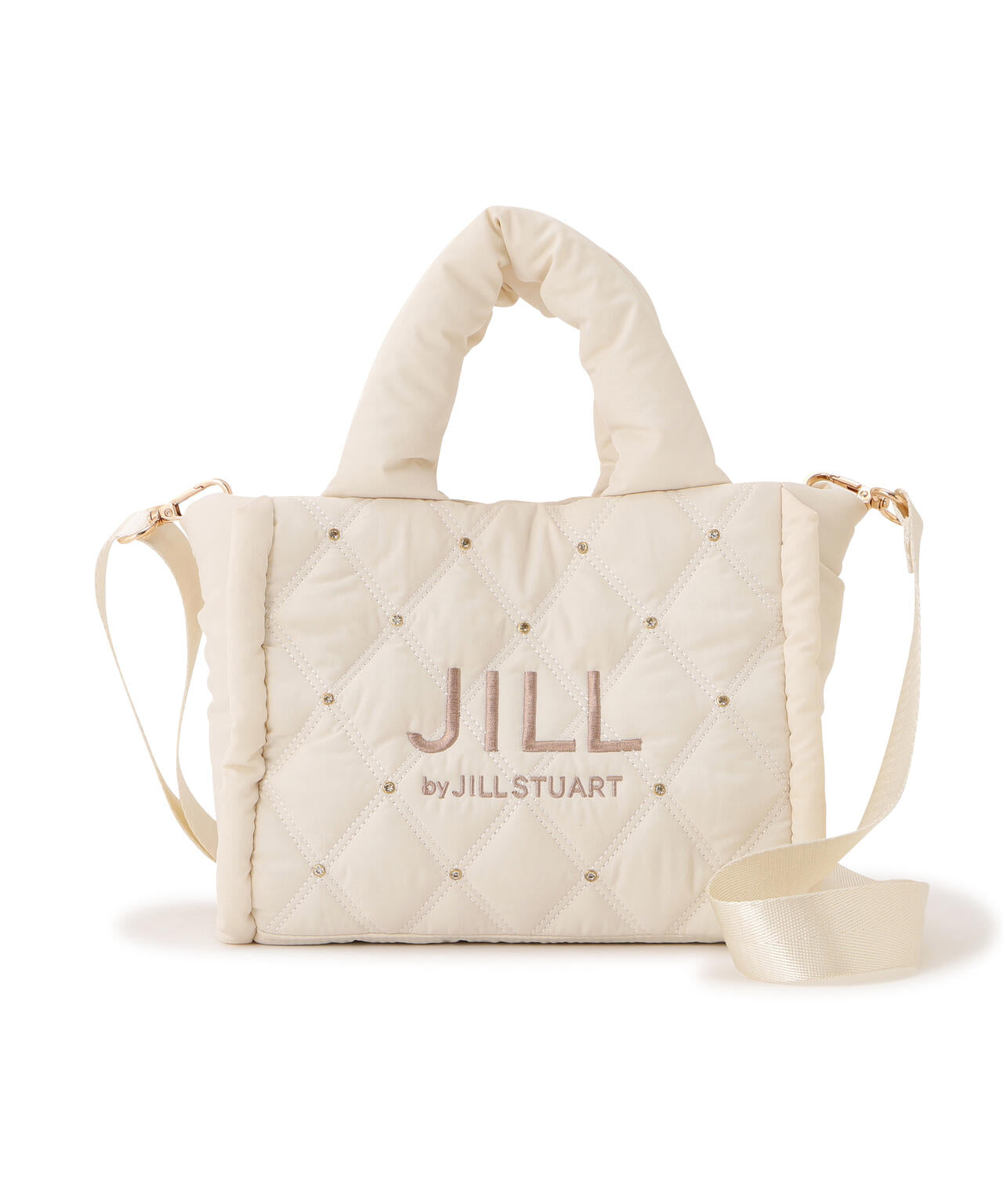 キルティングパフトートバッグ