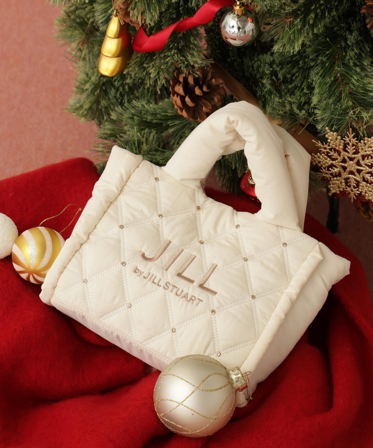 ホワイト キルティング バッグ スタイルブロック STYLEBLOCK キルティングトートバッグ