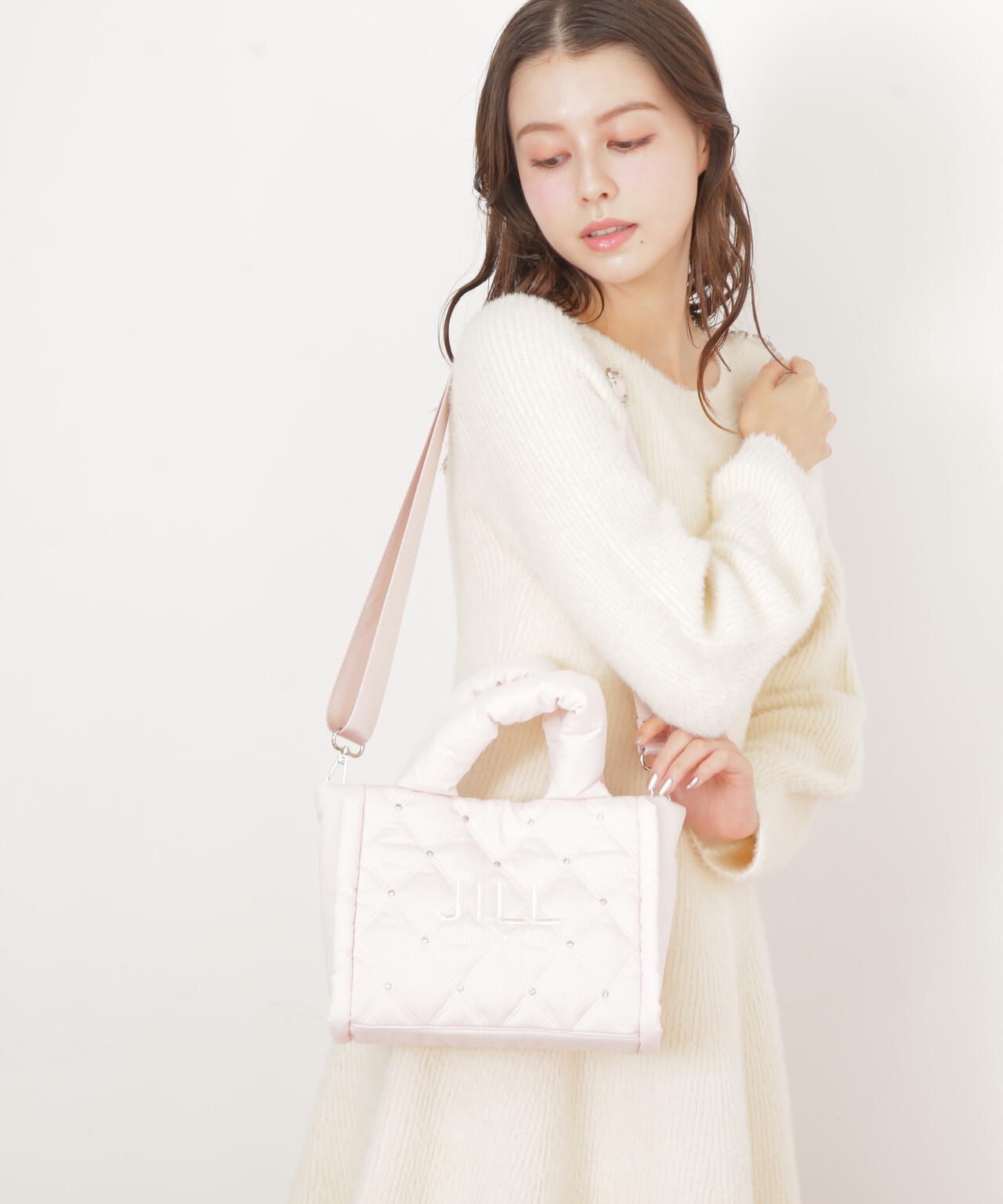 キルティングパフトートバッグ | JILL by JILL STUART（ジル バイ ジル