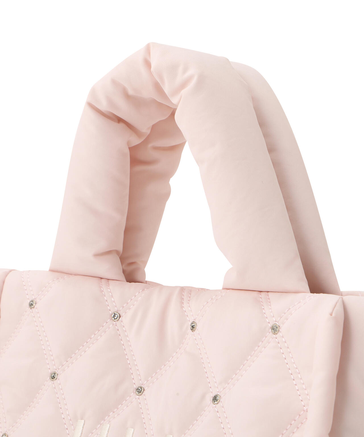 キルティングパフトートバッグ