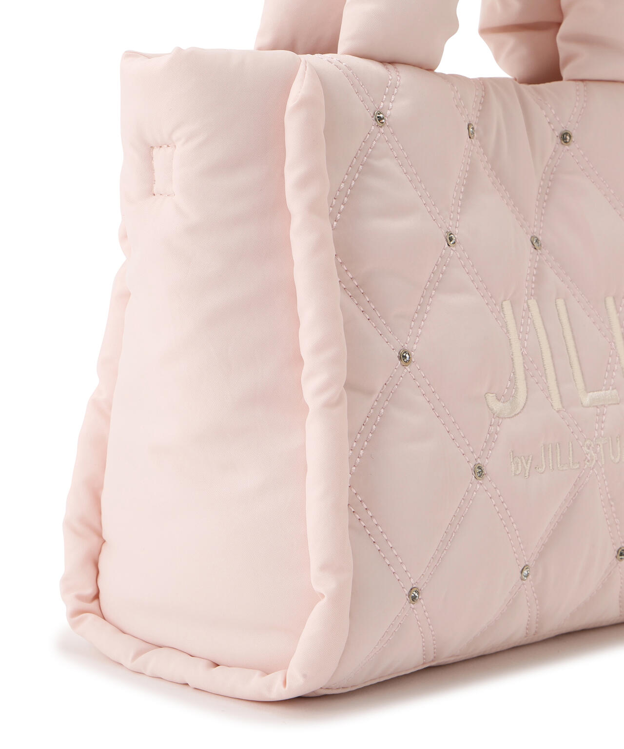 キルティングパフトートバッグ