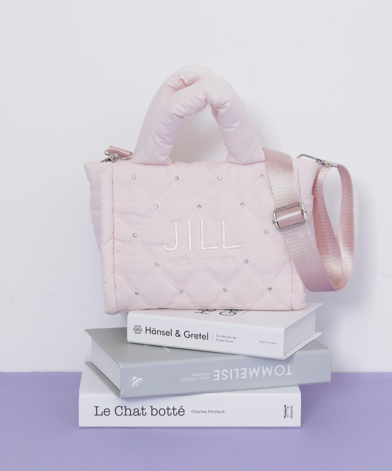 キルティングパフトートバッグ