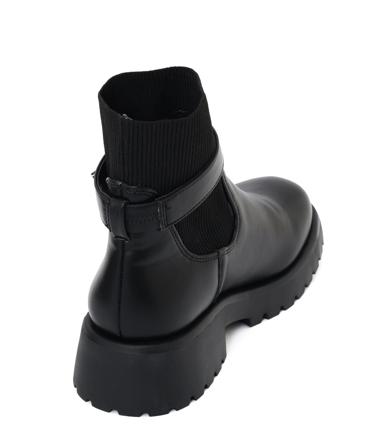 ビジューベルトショートブーツ