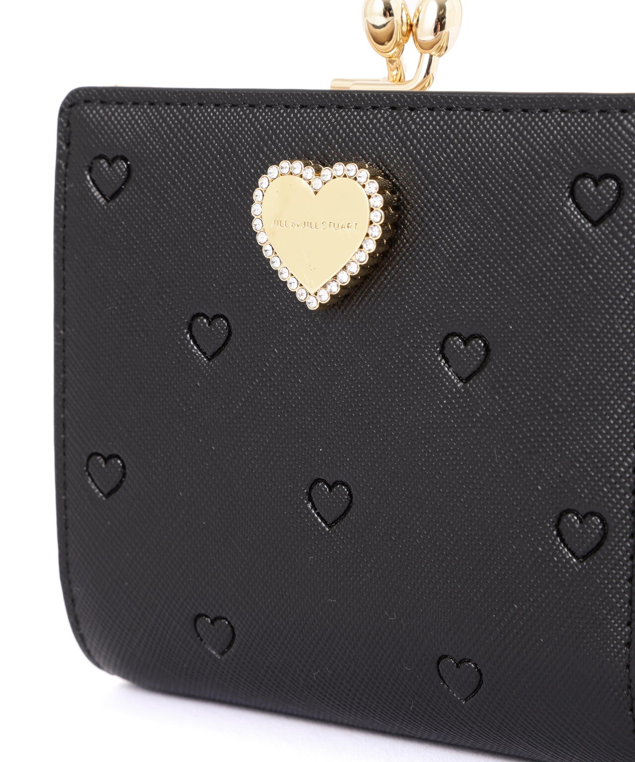 エンボスハートがま口ウォレット