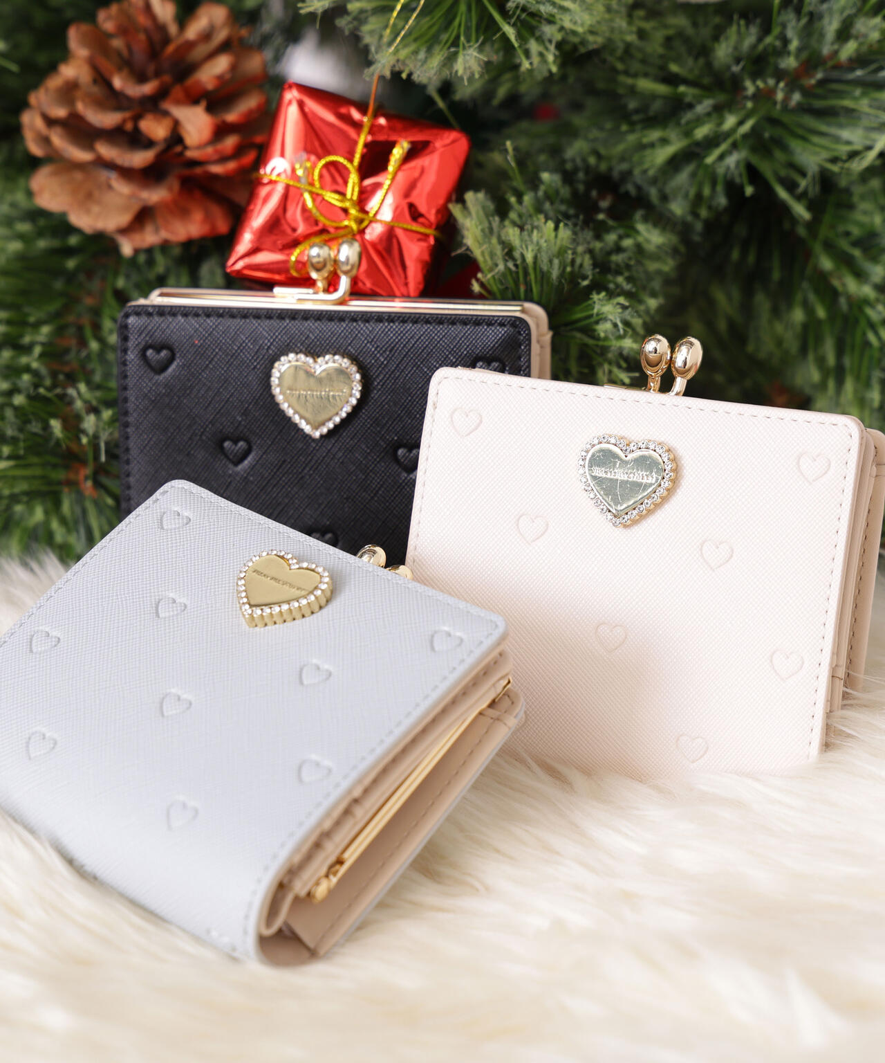 ジル バイ ジル スチュアート（JILL by JILL STUART）/エンボスハートがま口ウォレット エンボスハートがま口ウォレット | JILL by JILL STUART（ジル バイ