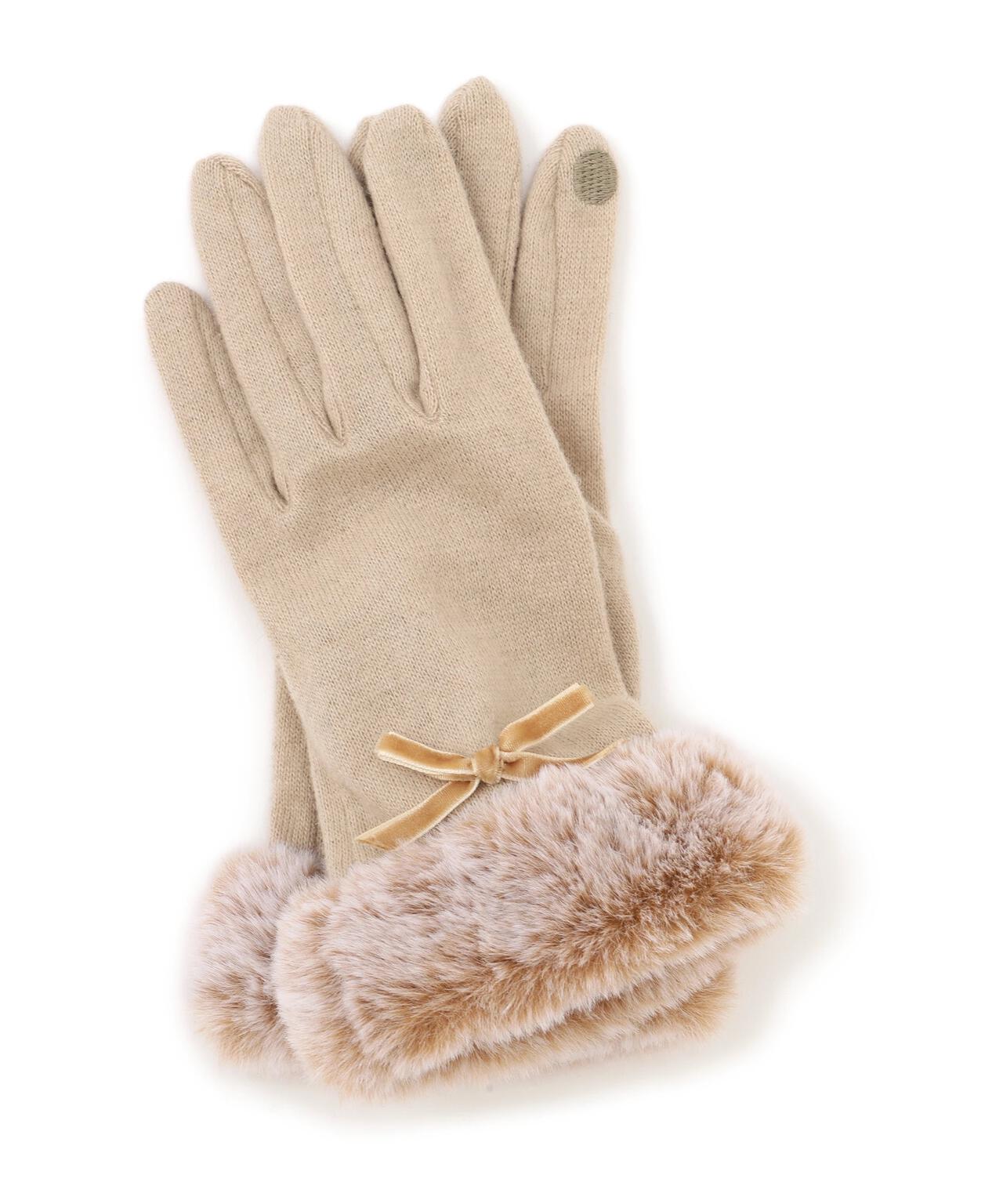 ベロアリボンジャージーグローブ