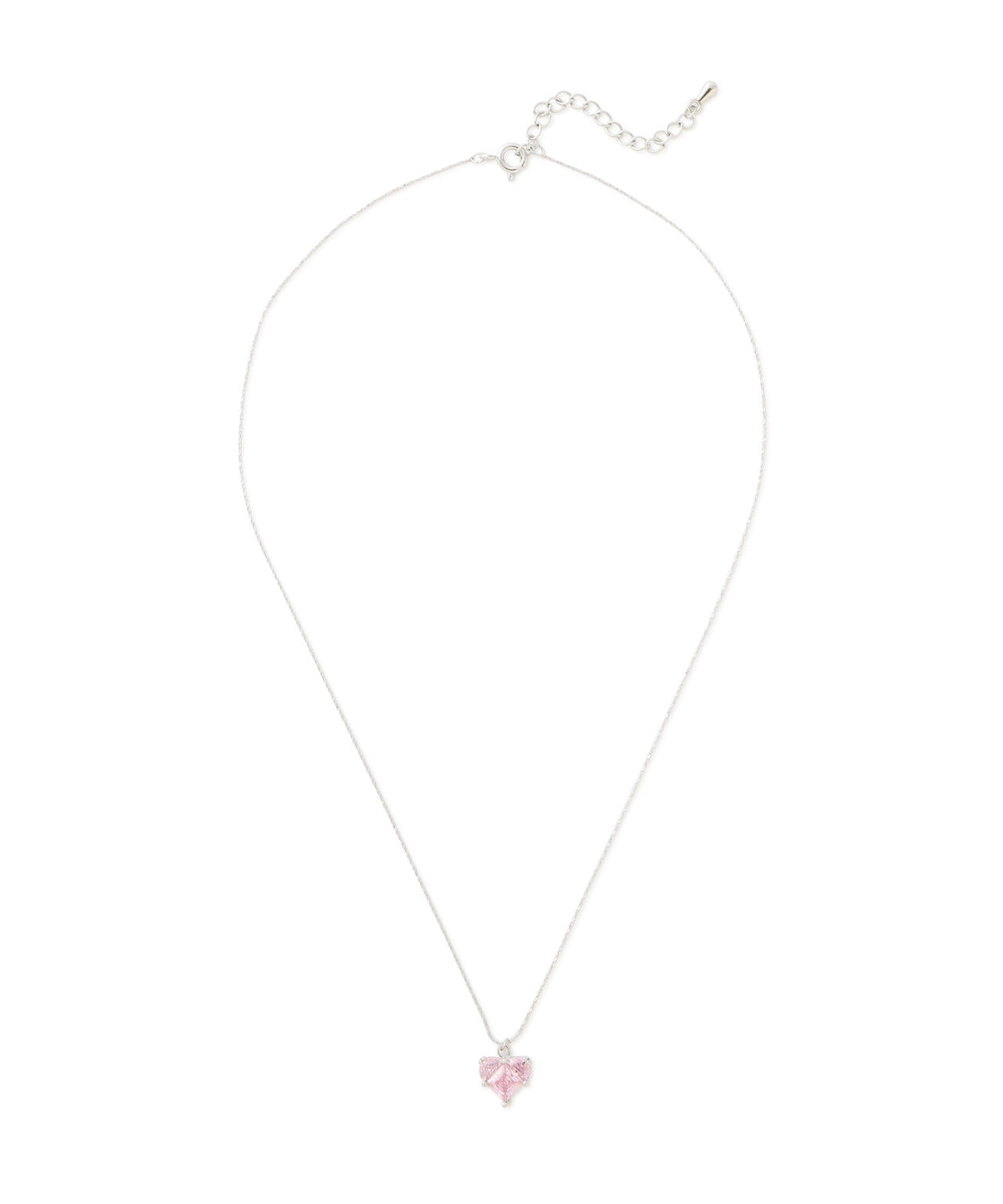 Cubic ハートネックレス