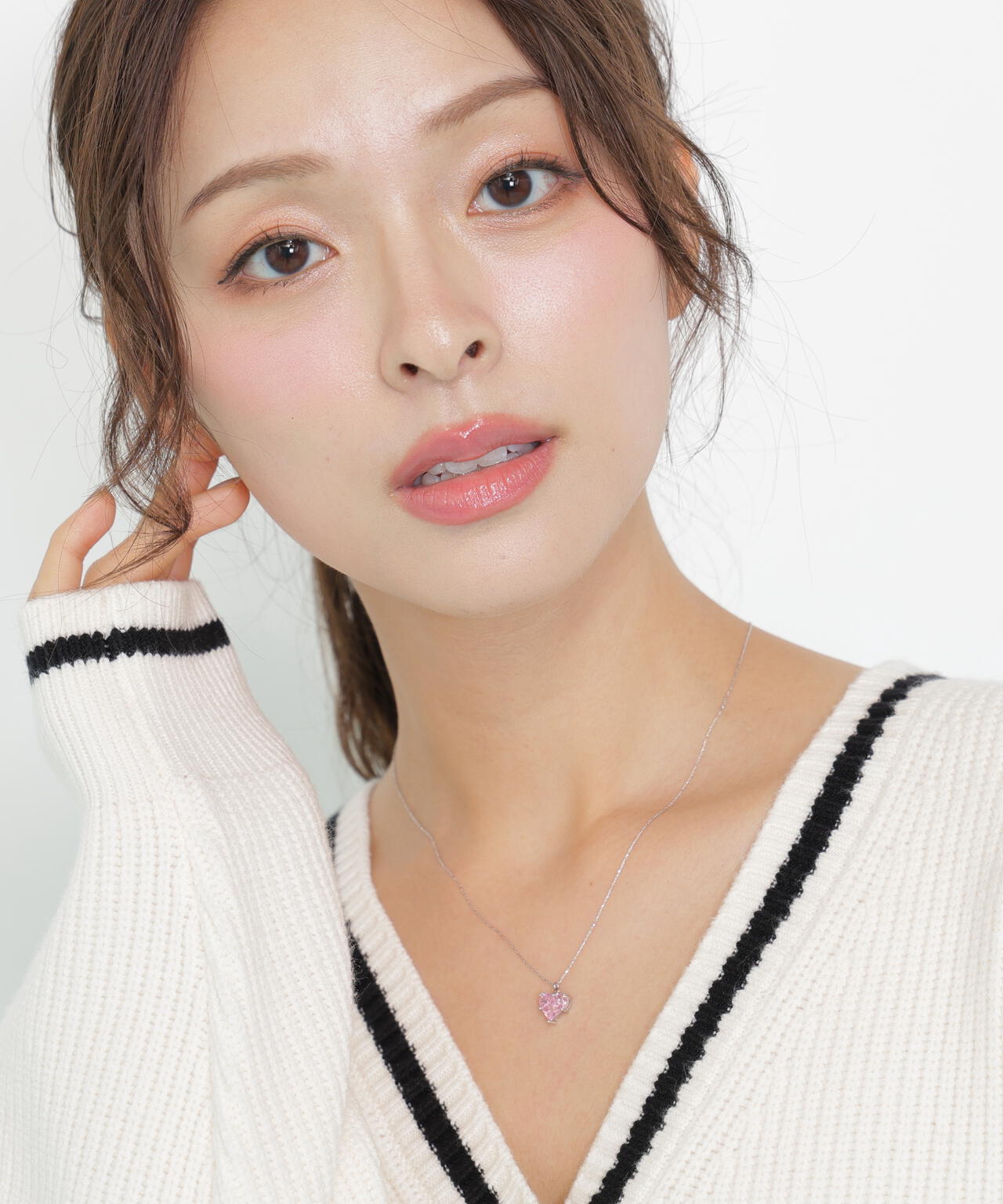 Cubic ハートネックレス | JILL by JILL STUART(ジル バイ ジル Cubic ハートネックレス | JILL by JILL STUART(ジル バイ ジル