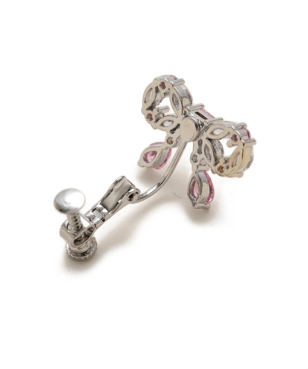 Cubic リボンイヤリング