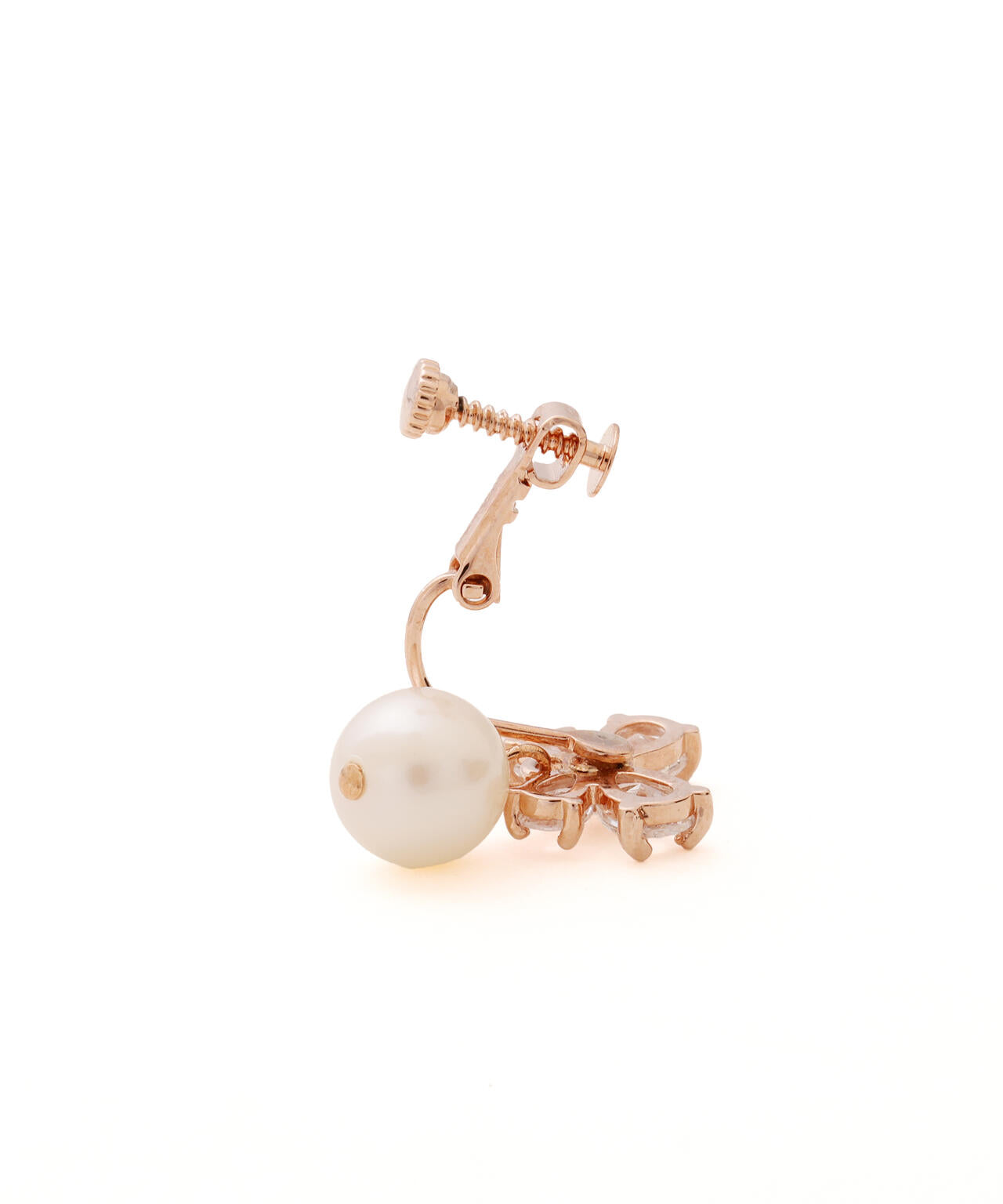 Cubic ドロップパールイヤリング | JILL by JILL STUART（ジル バイ