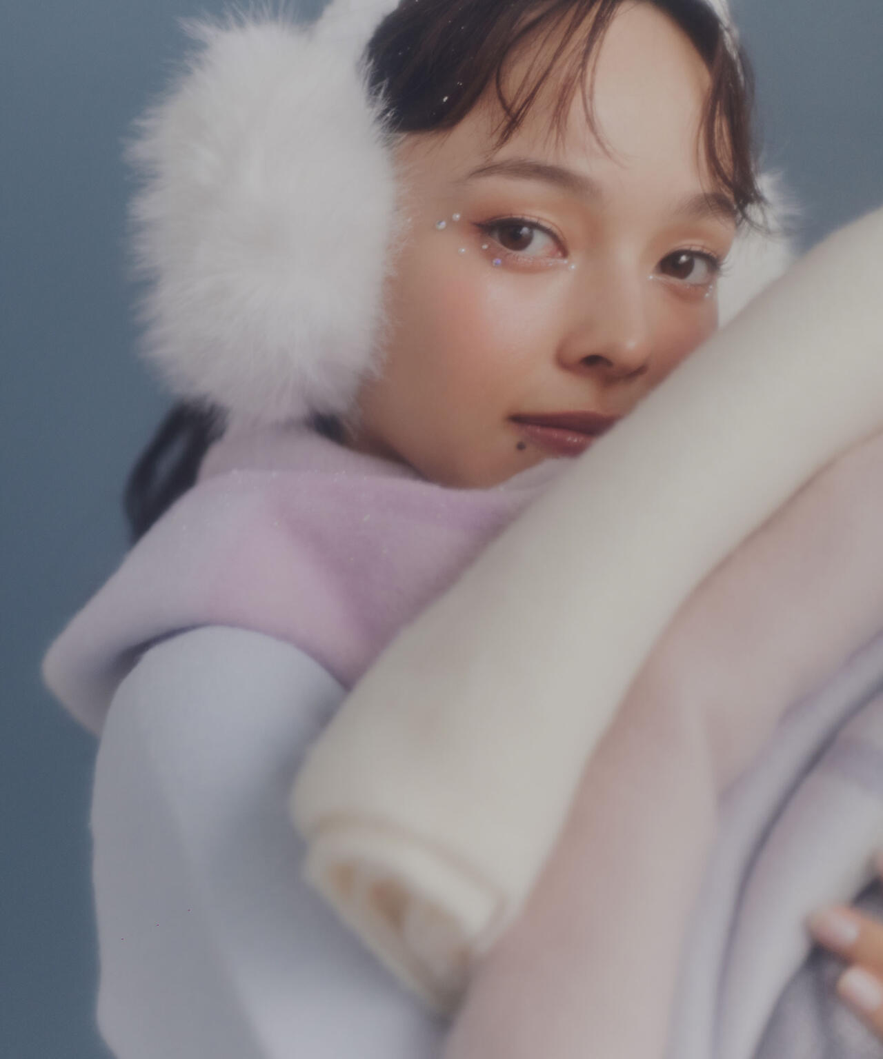 ブロックチェックストール