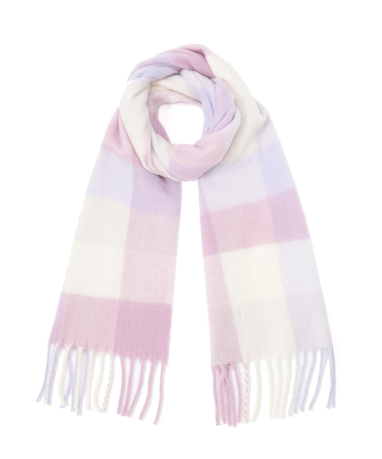 ブロックチェックストール