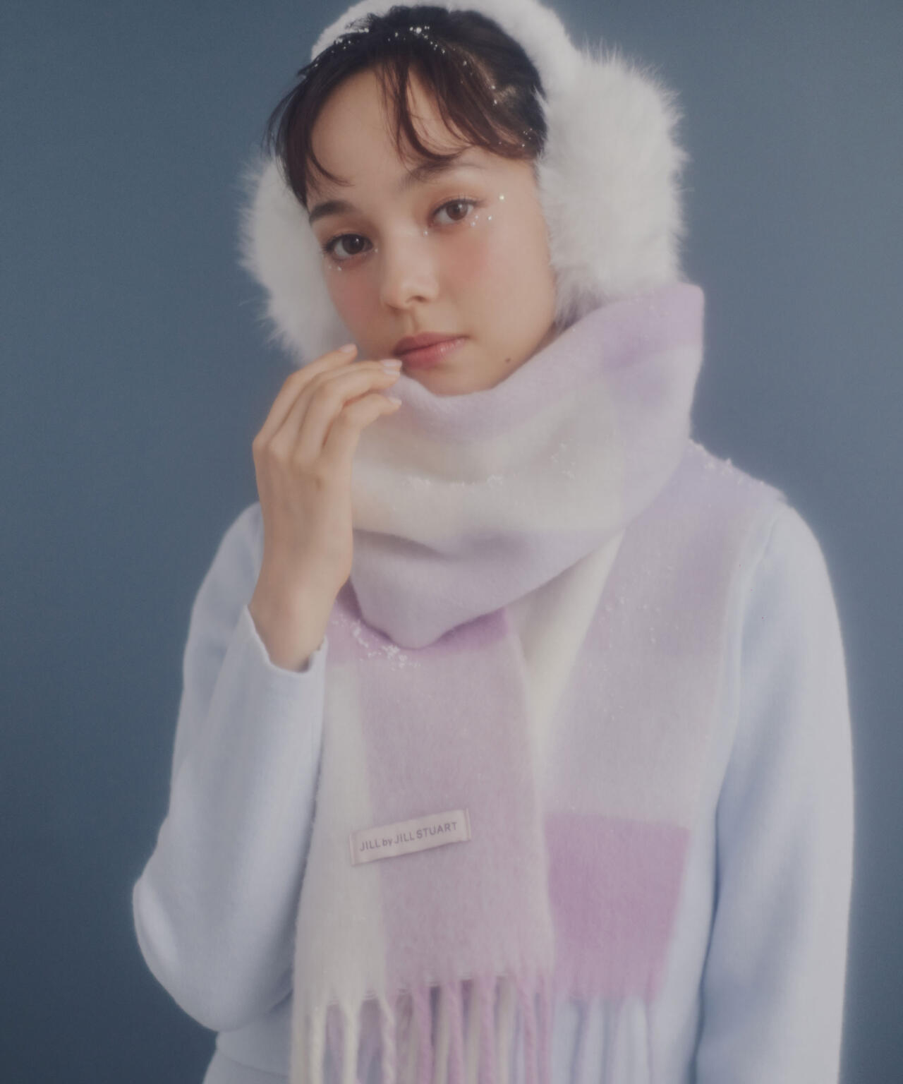 ブロックチェックストール