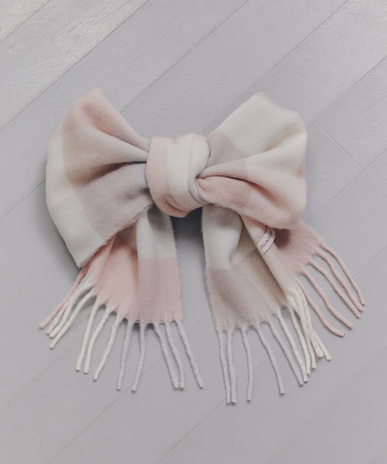 ブロックチェックストール