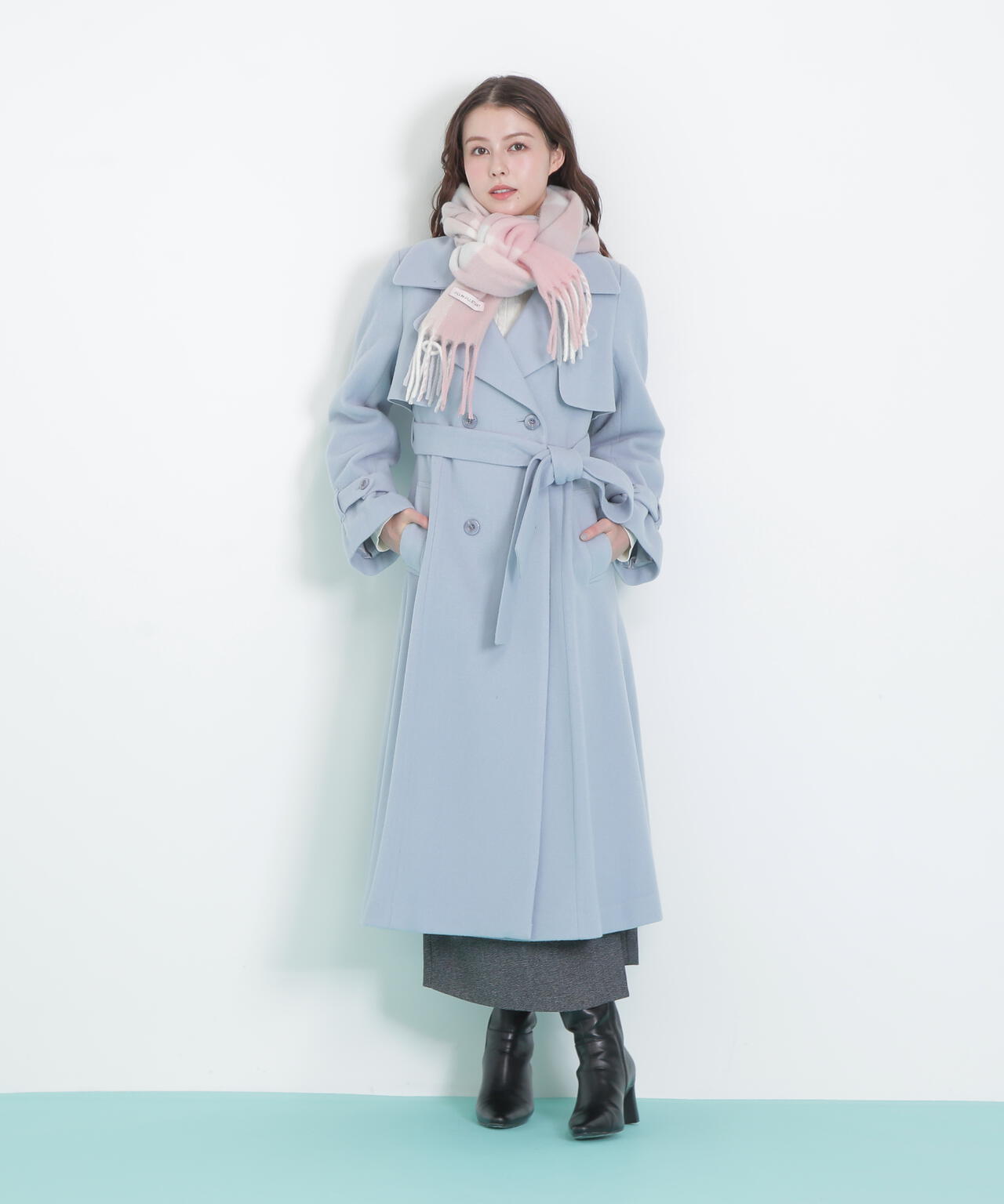 ブロックチェックストール | JILL by JILL STUART（ジル バイ