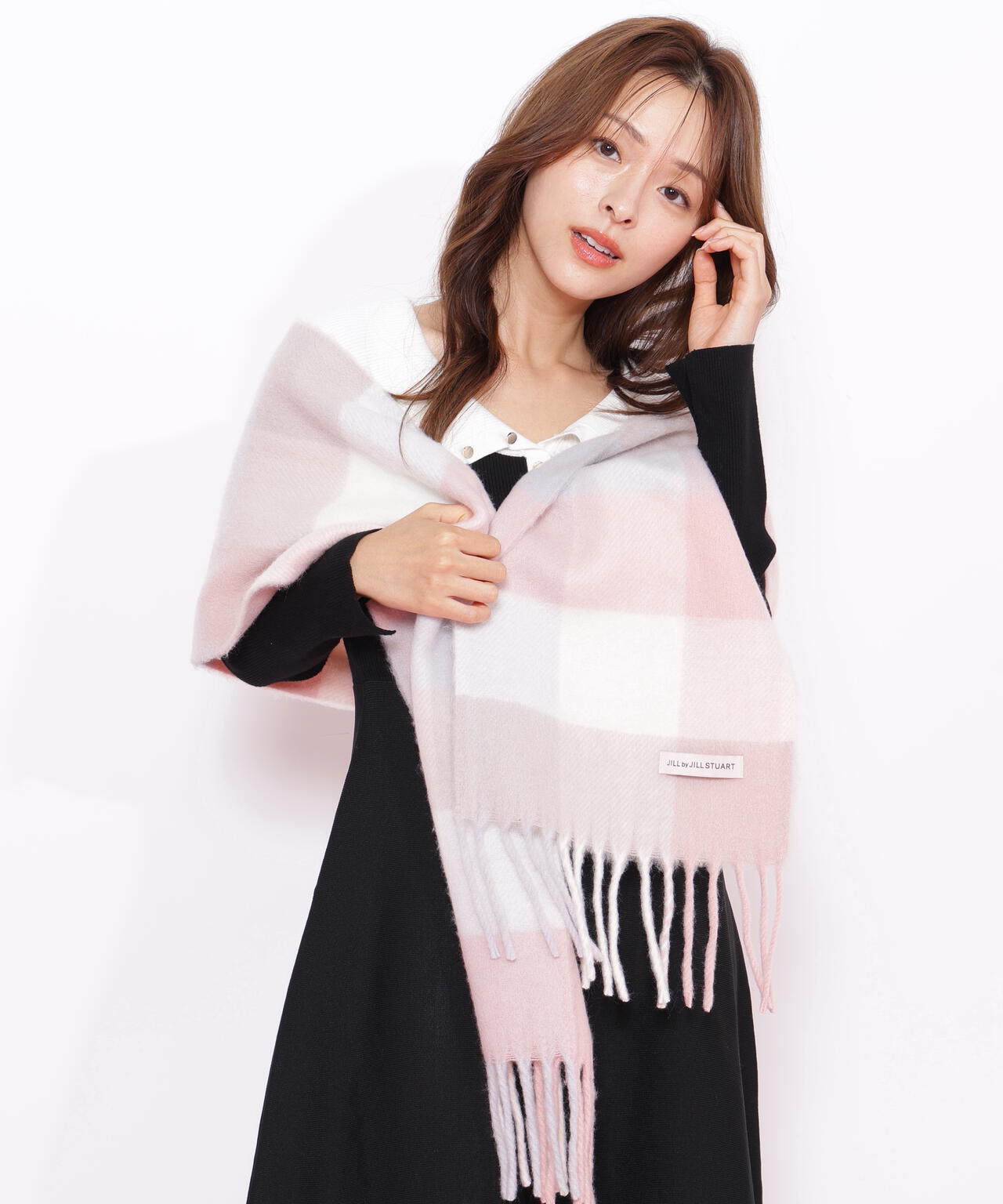 ブロックチェックストール