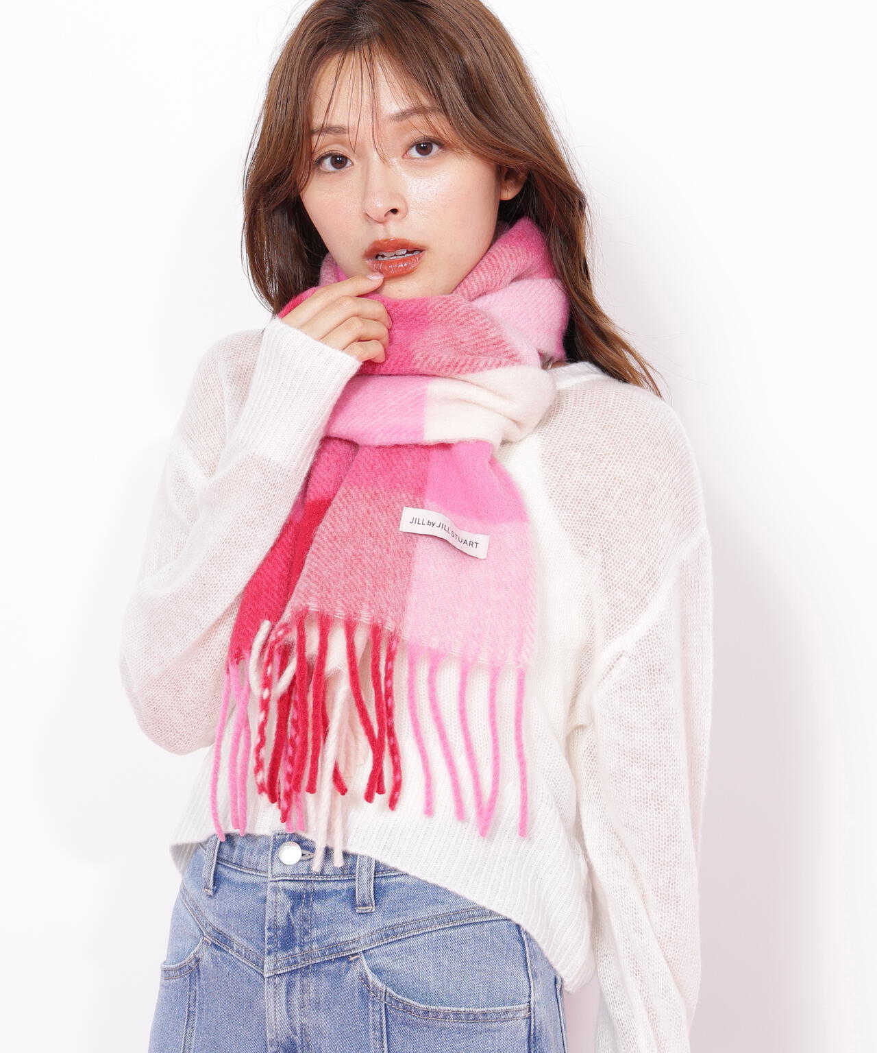 最終値下げ　新品　未開封　ジルスチュアート　アクリルストール　ピンク　今期　完売 最終値下げ 新品 未開封 ジルスチュアート アクリルストール