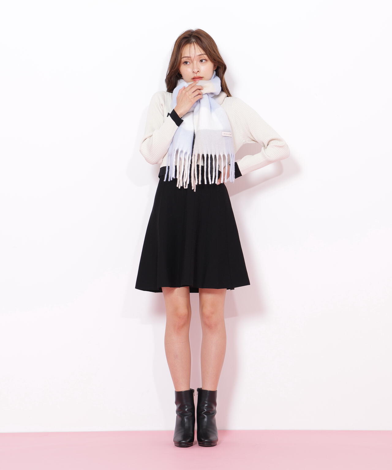 ブロックチェックストール | JILL by JILL STUART（ジル バイ