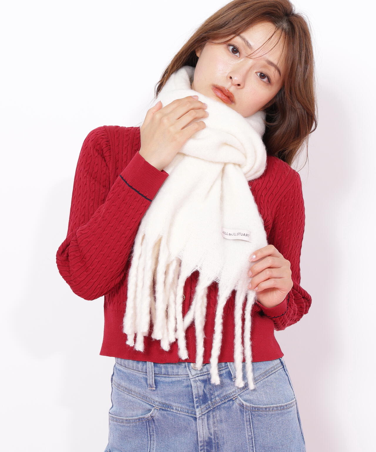 ループヤーンフラッフィーストール