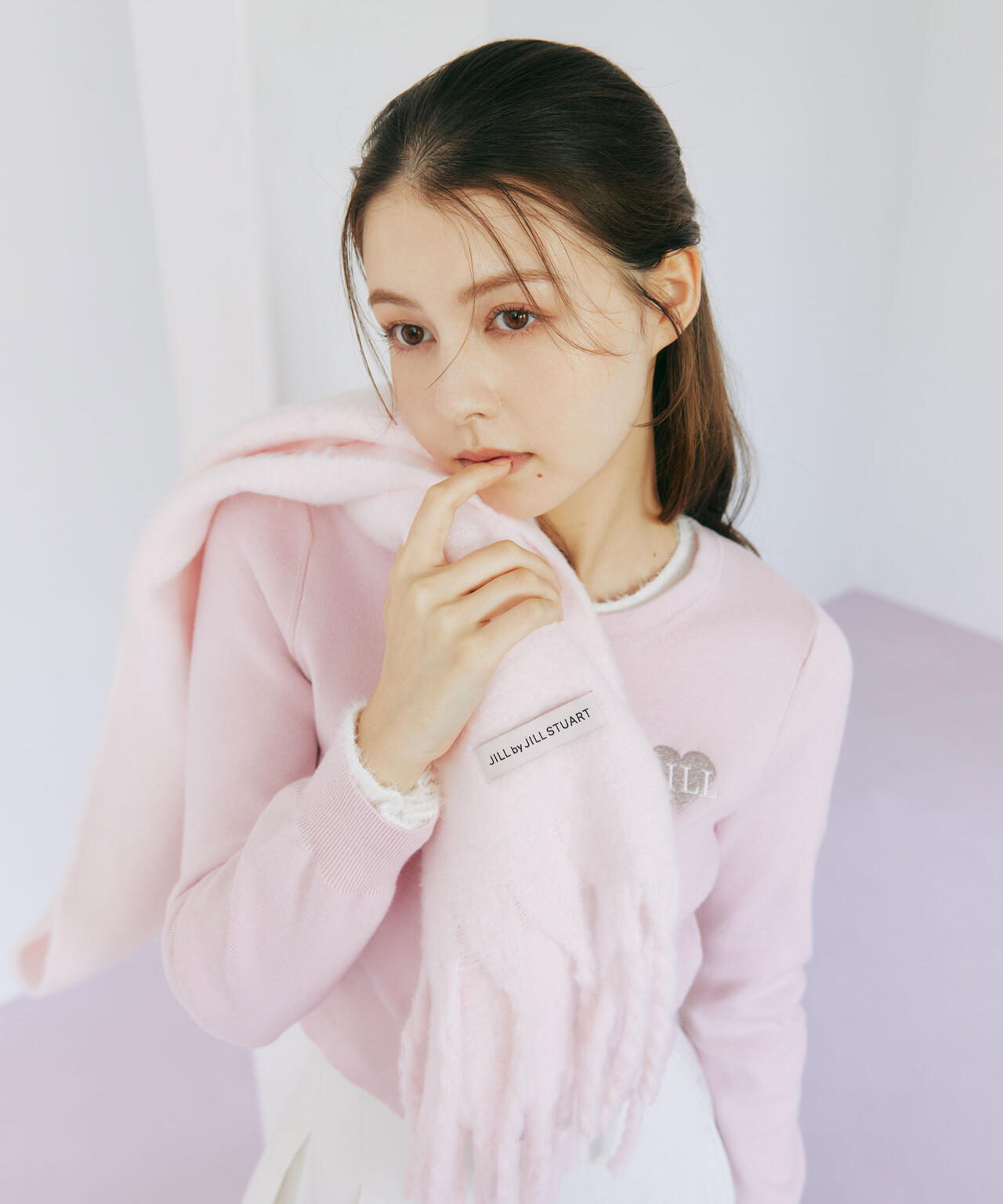 ループヤーンフラッフィーストール