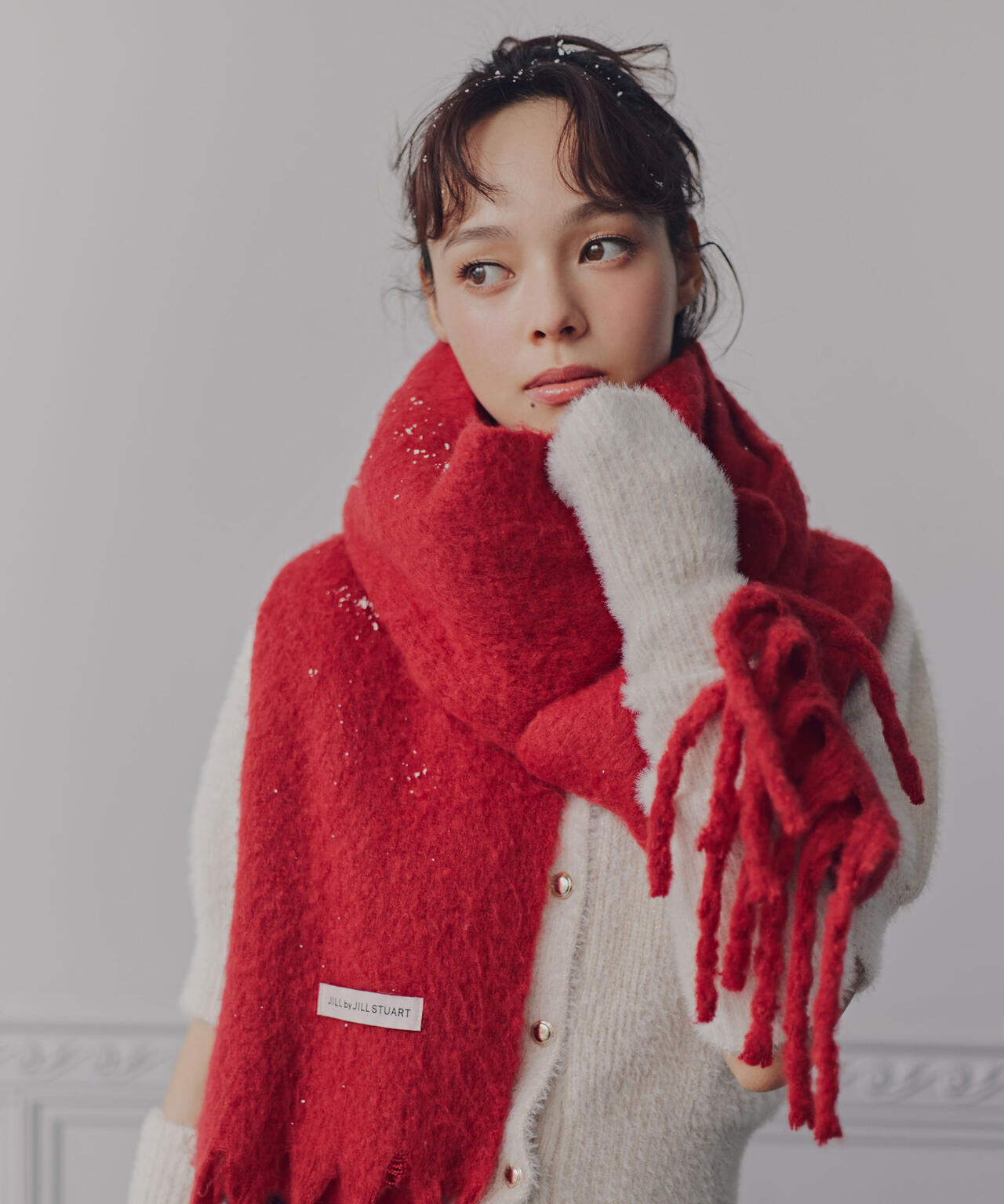 ループヤーンフラッフィーストール