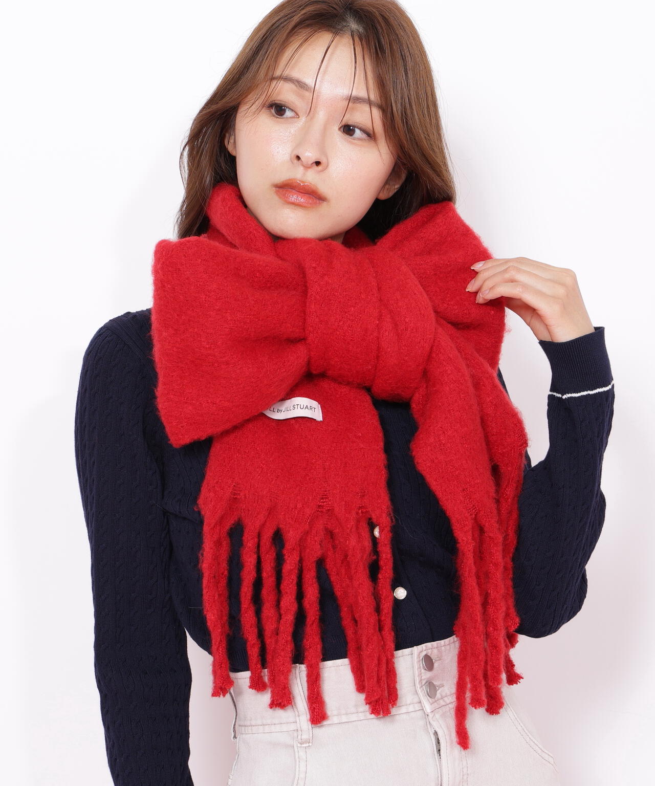 ループヤーンフラッフィーストール