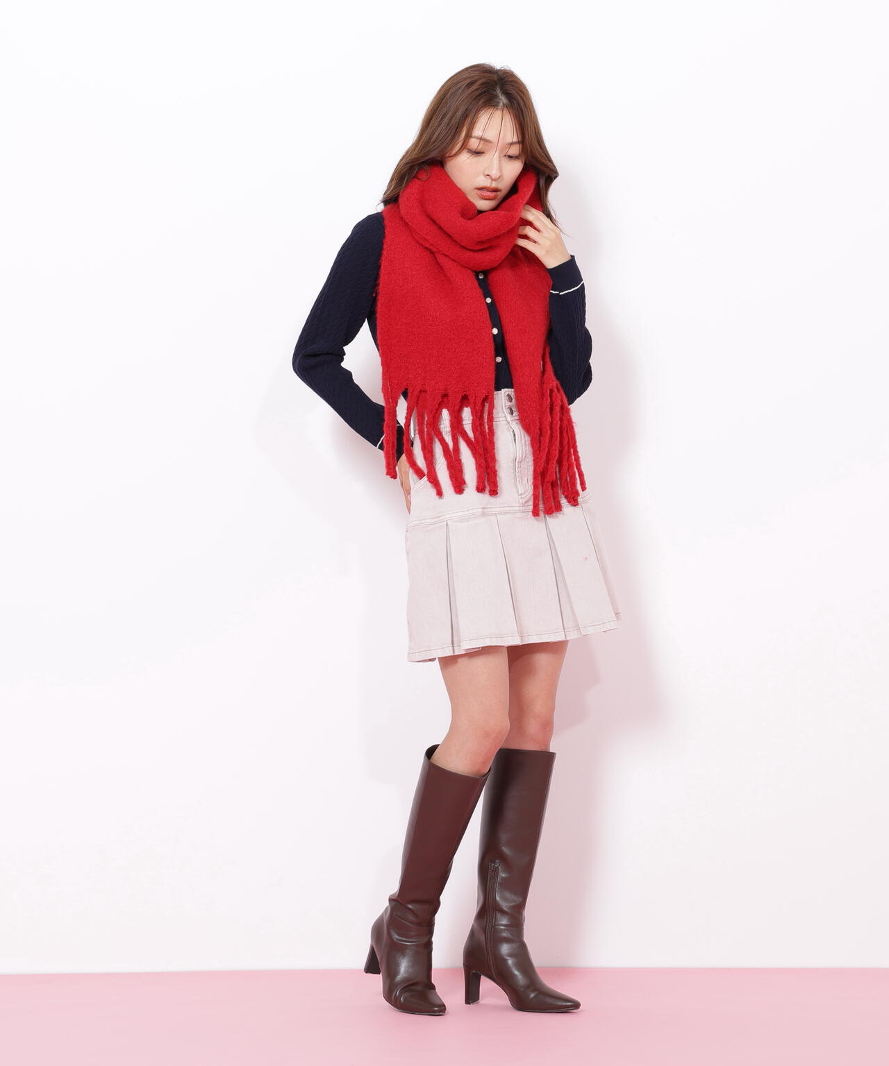 ループヤーンフラッフィーストール | JILL by JILL STUART（ジル バイ