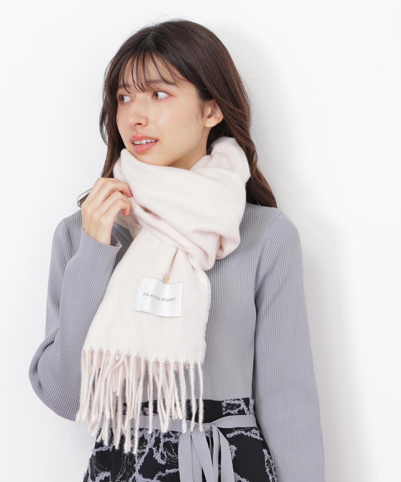 ハートトッピングストール