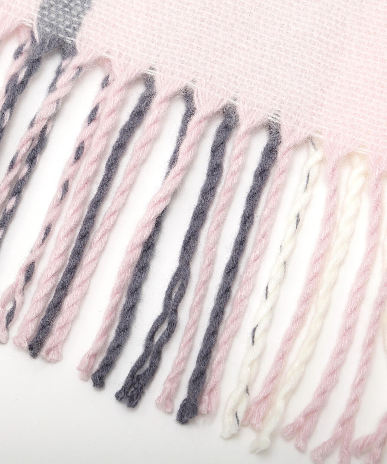 エンブロイダリーロゴチェックストール | JILL by JILL STUART（ジル