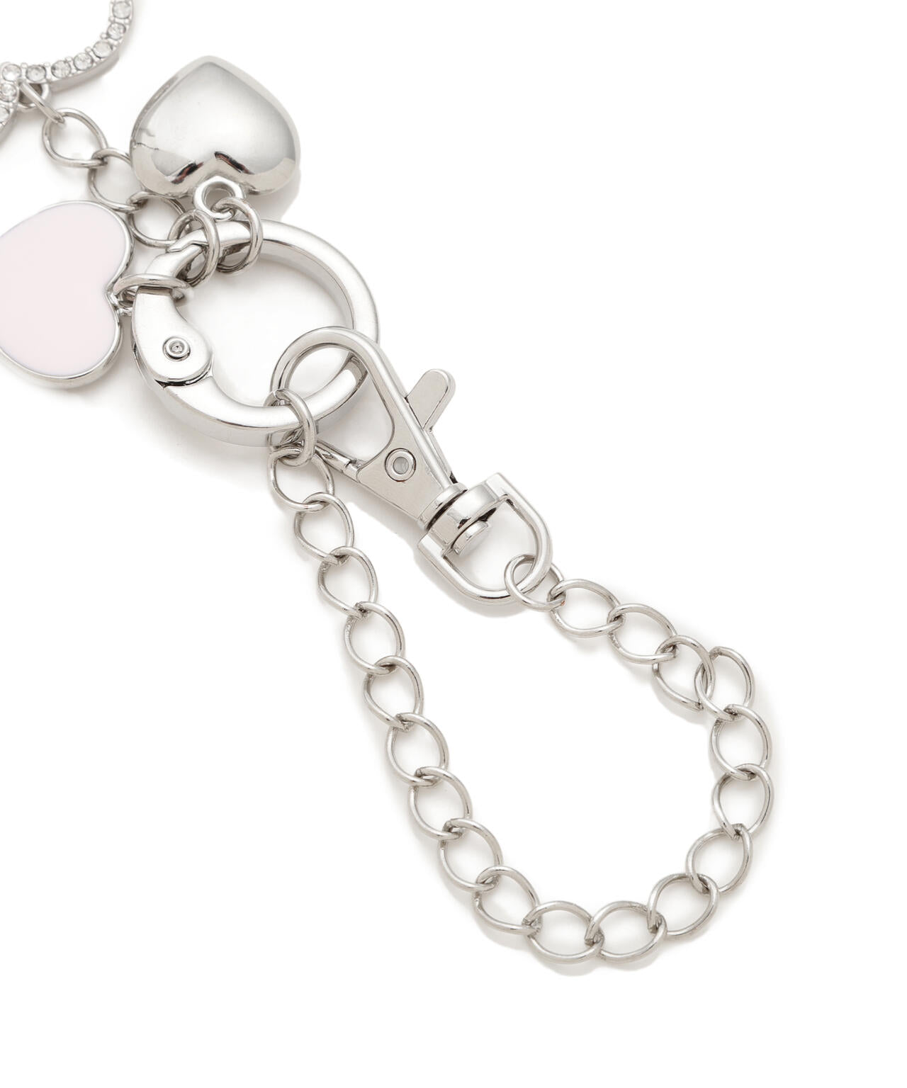 【新品・未使用】ラ ミア シェルタ/S/シルバー　チャーム　ビジュー NOLITA LABORATORY チャーム 「 NOLITA / ノリータ 」 3WAY ハート