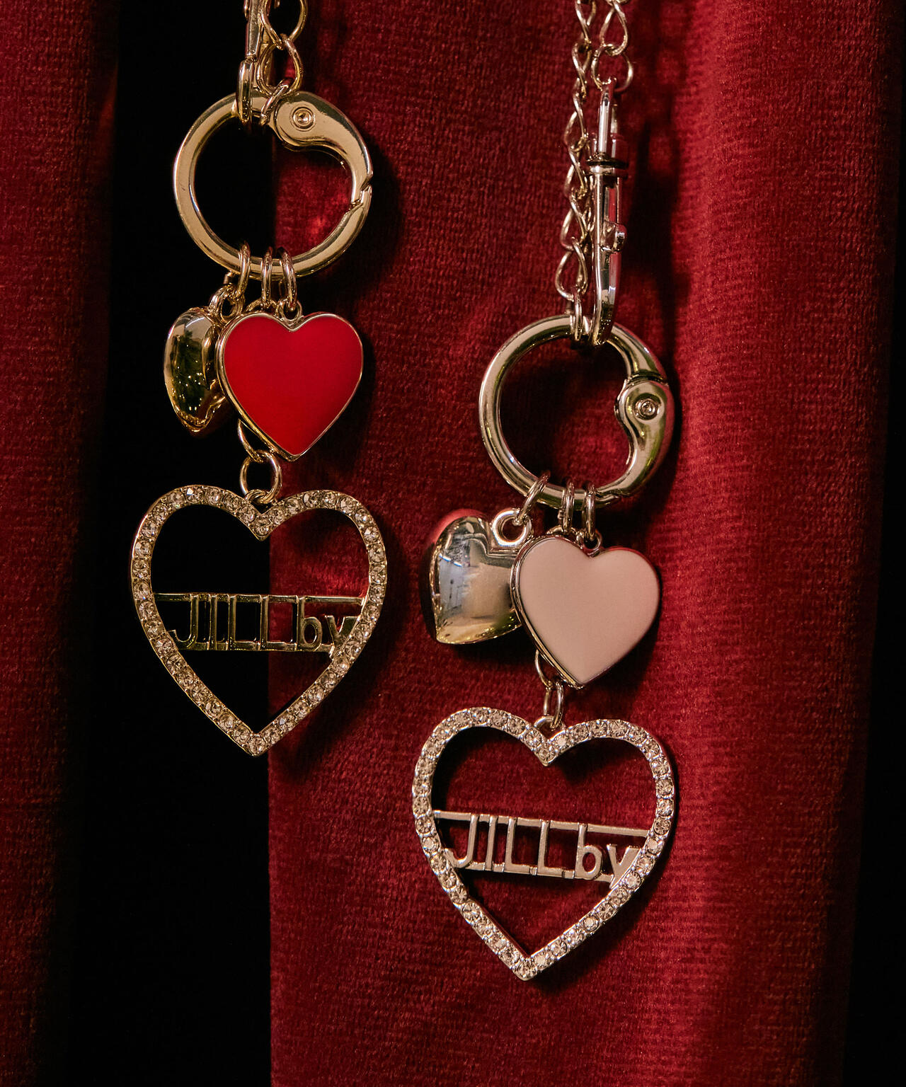 ハートビジューチャーム | JILL by JILL STUART（ジル バイ ジル