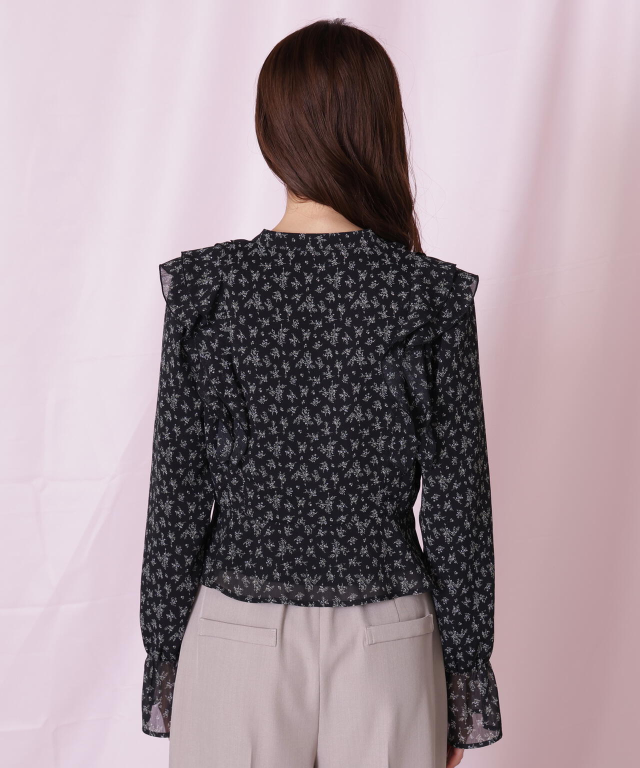 小花プリントフリルブラウス | JILL by JILL STUART（ジル バイ ジル