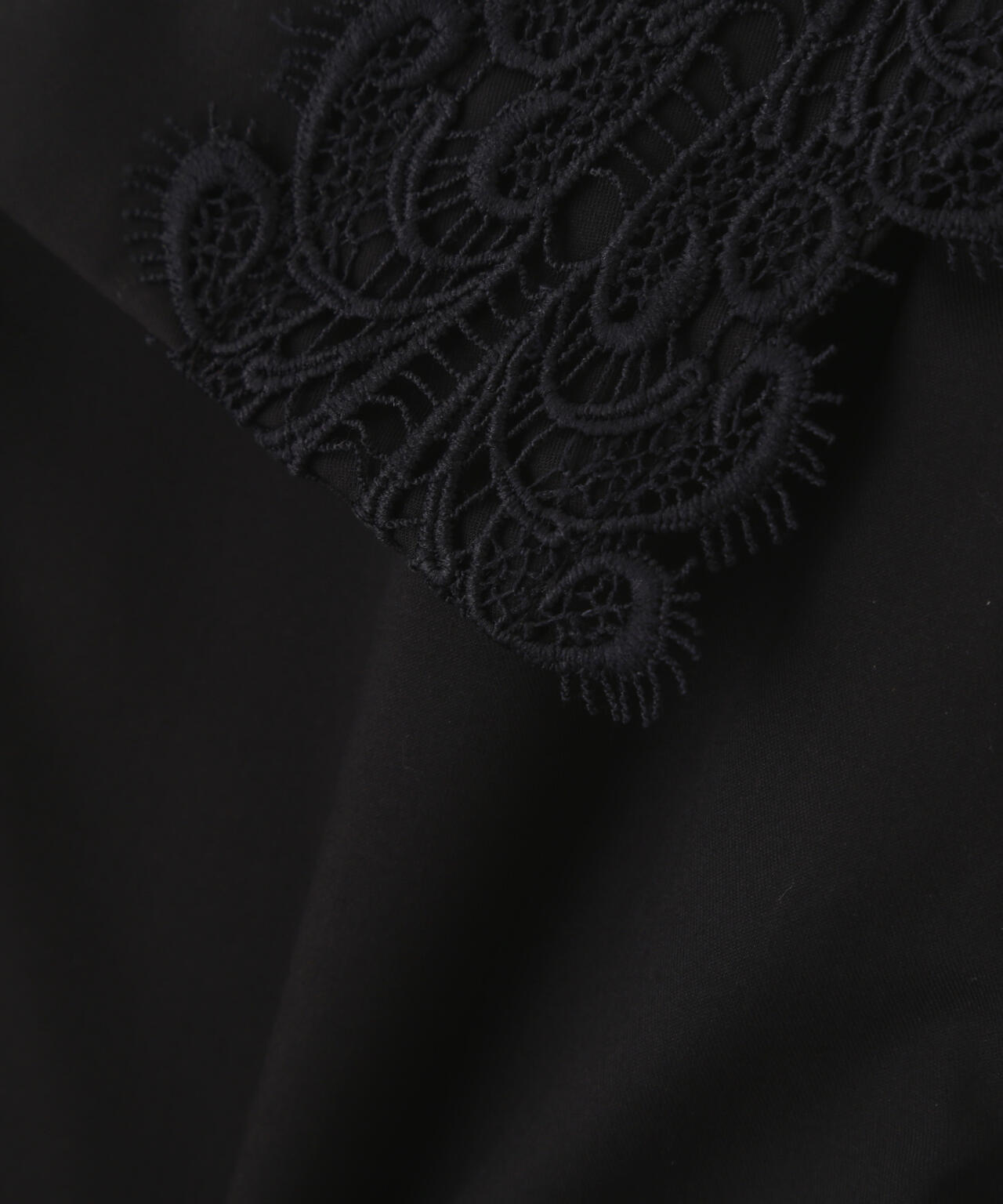 レースセーラーカラーブラウス