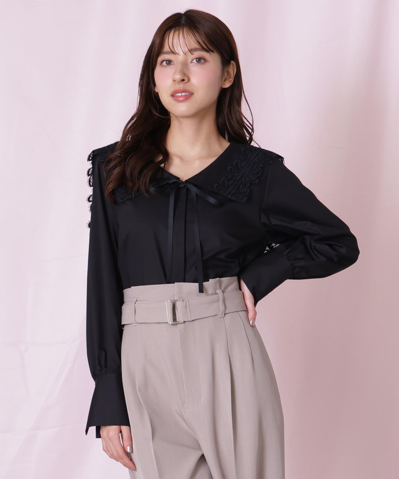 レースセーラーカラーブラウス | JILL by JILL STUART（ジル バイ ジル