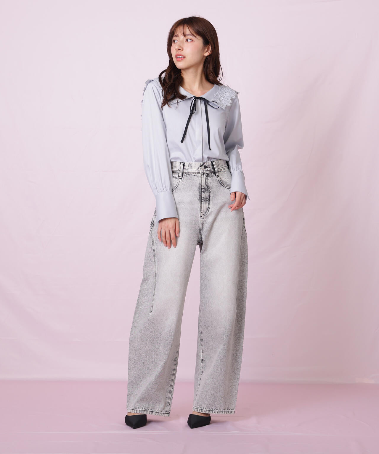 レースセーラーカラーブラウス | JILL by JILL STUART（ジル バイ ジル