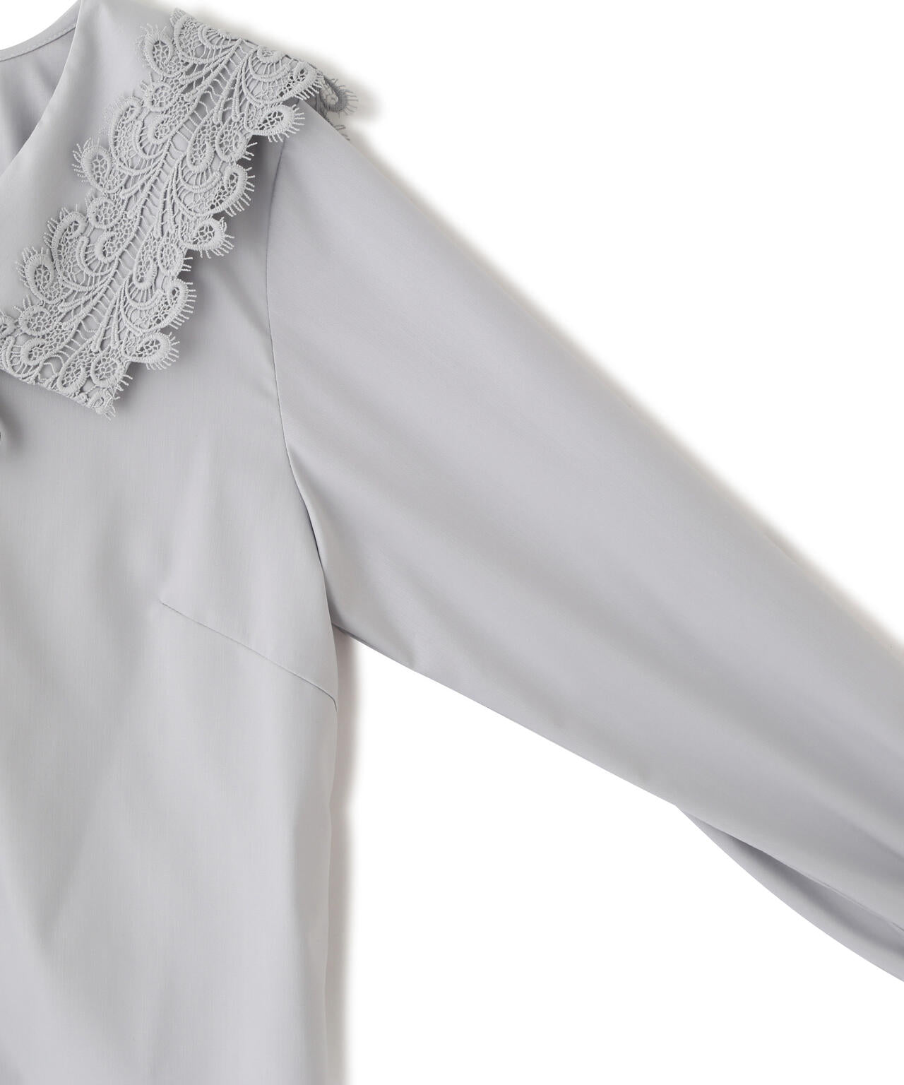 レースセーラーカラーブラウス