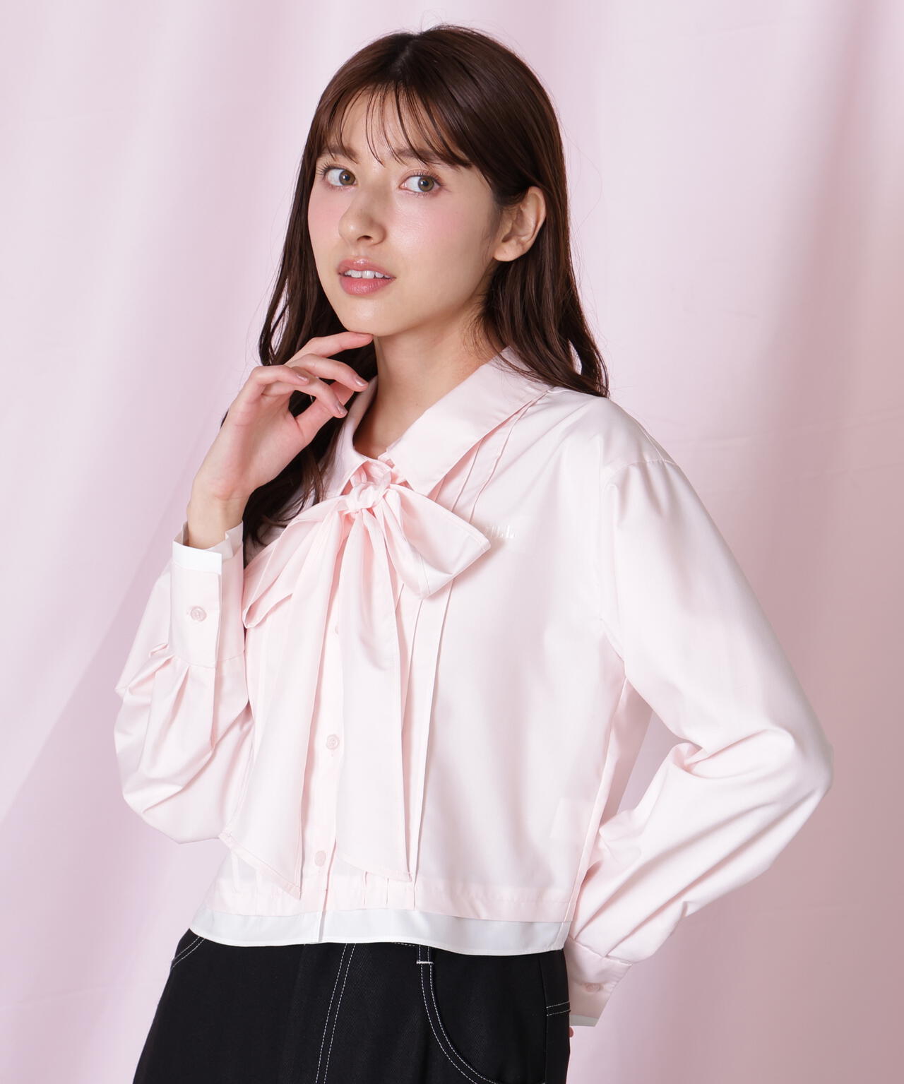 ヘムレイヤードクロップドシャツ | JILL by JILL STUART（ジル バイ