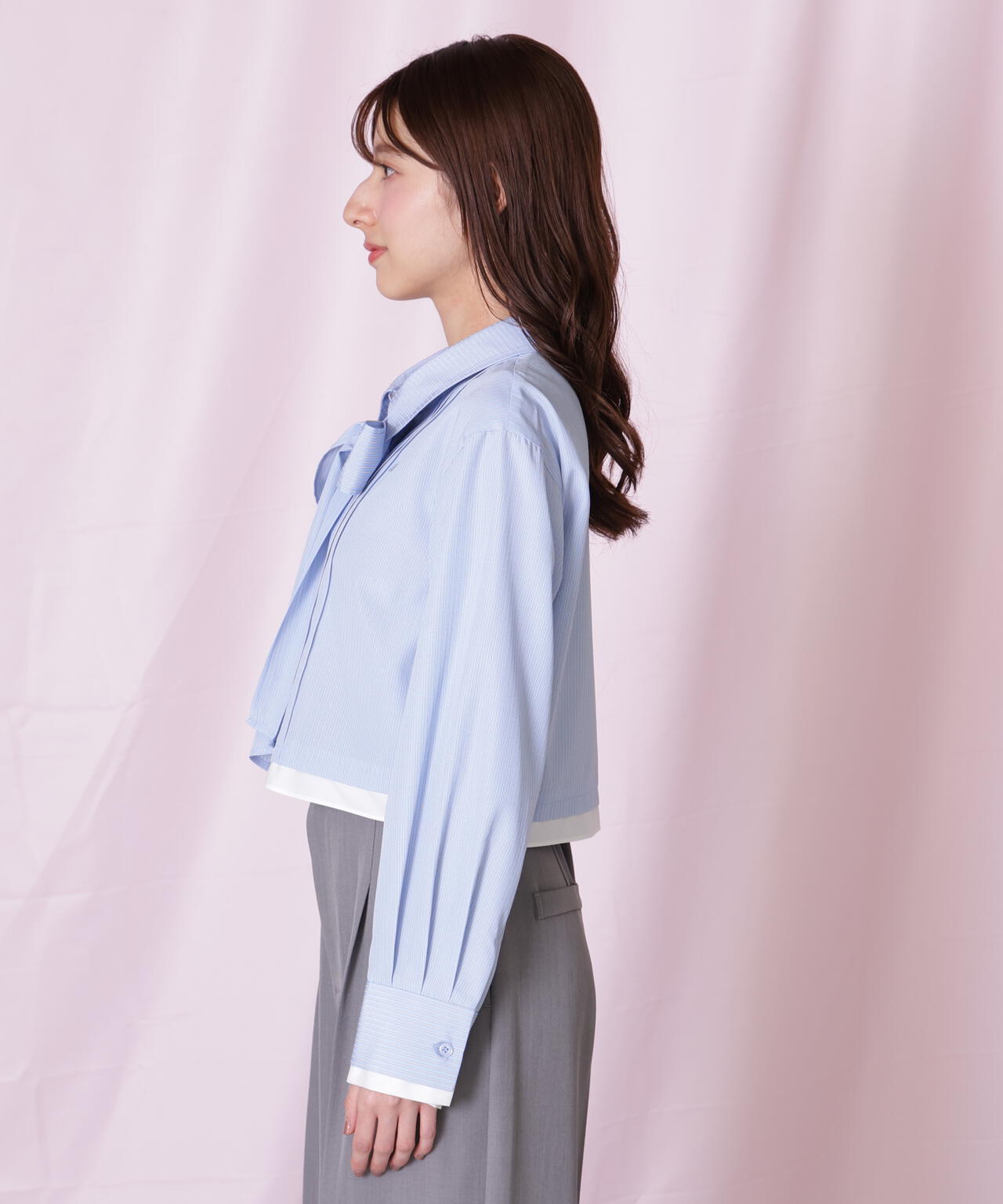 ヘムレイヤードクロップドシャツ | JILL by JILL STUART（ジル バイ